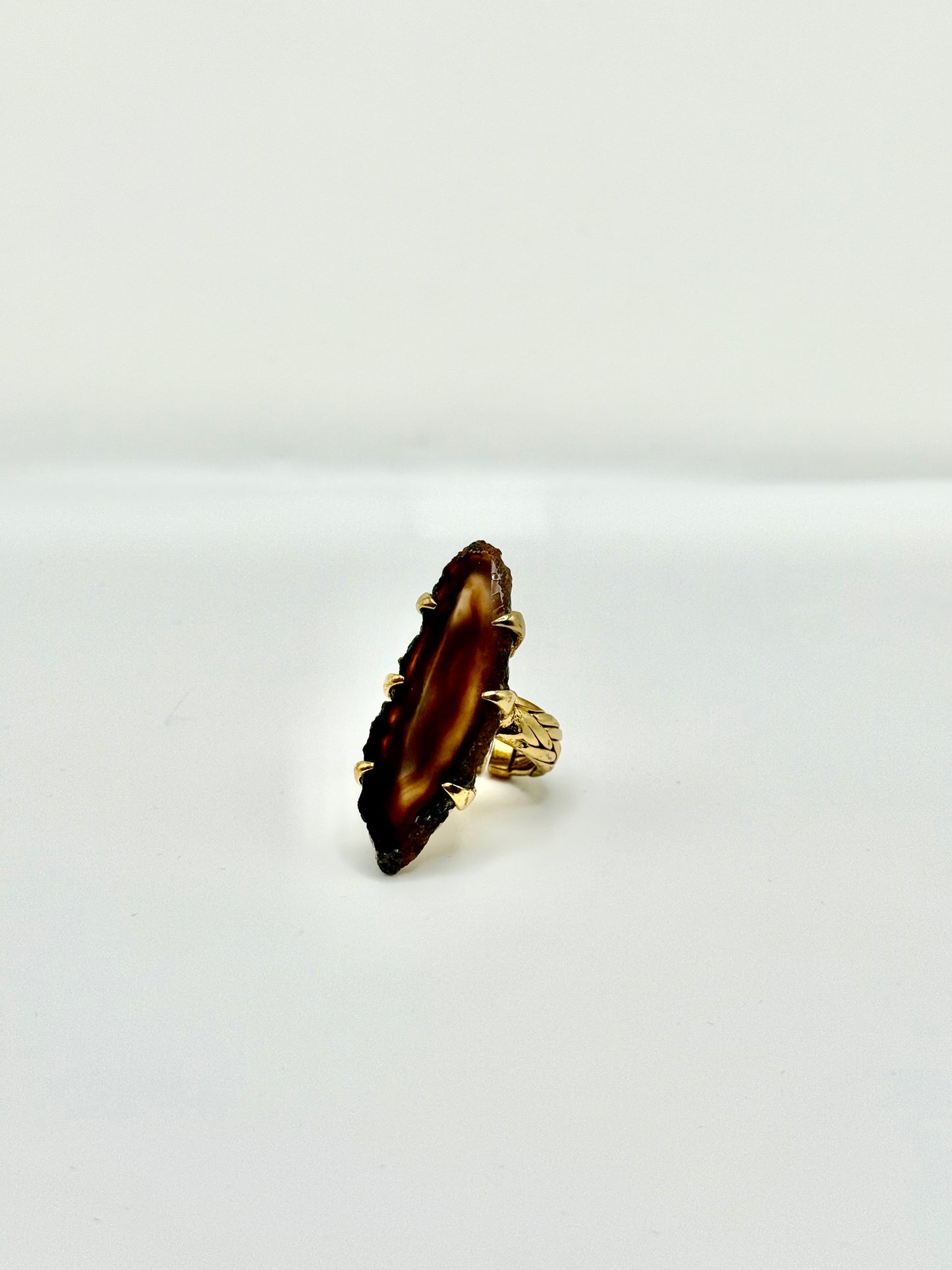 Agate Ember Ring