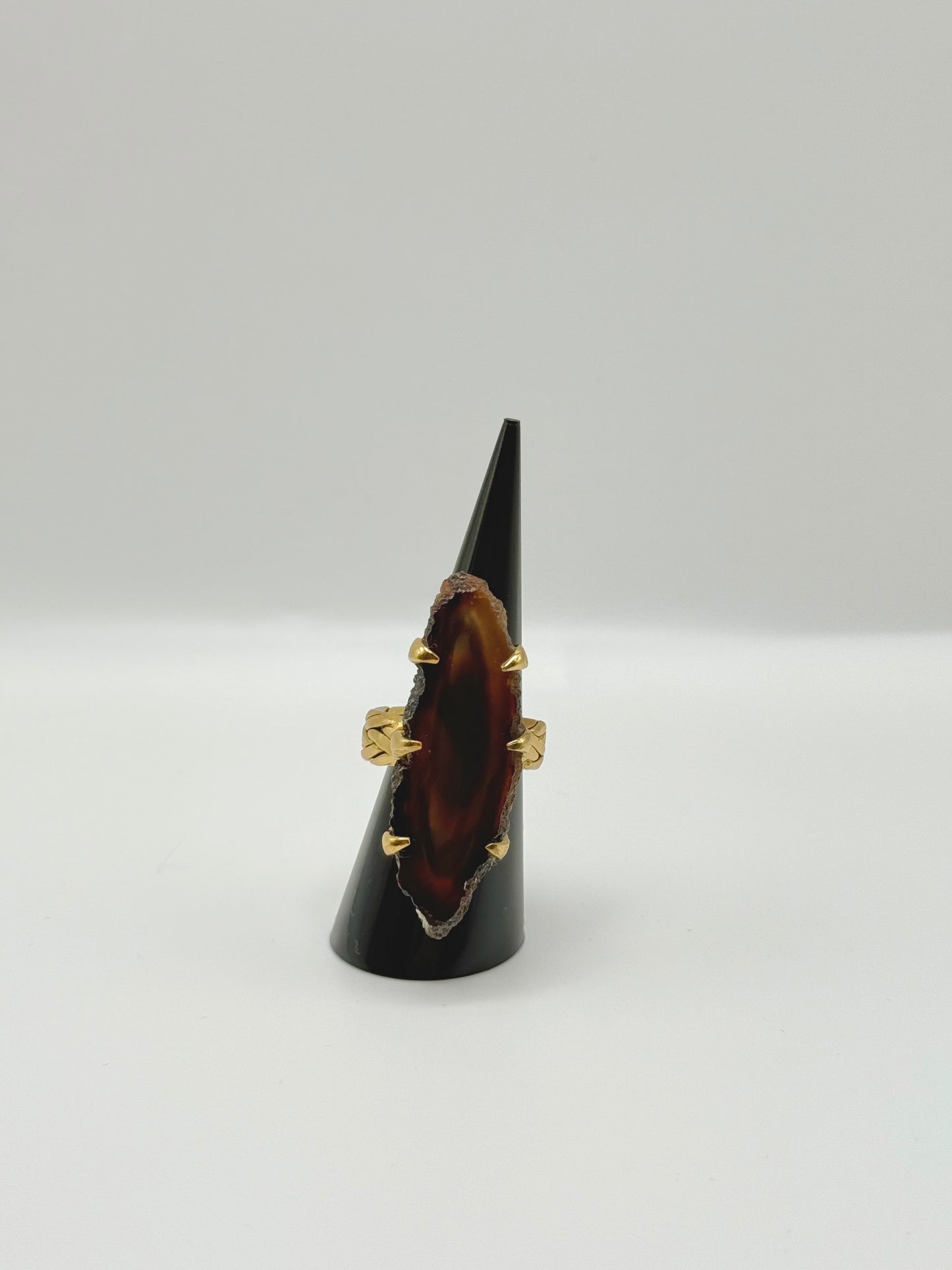 Agate Ember Ring