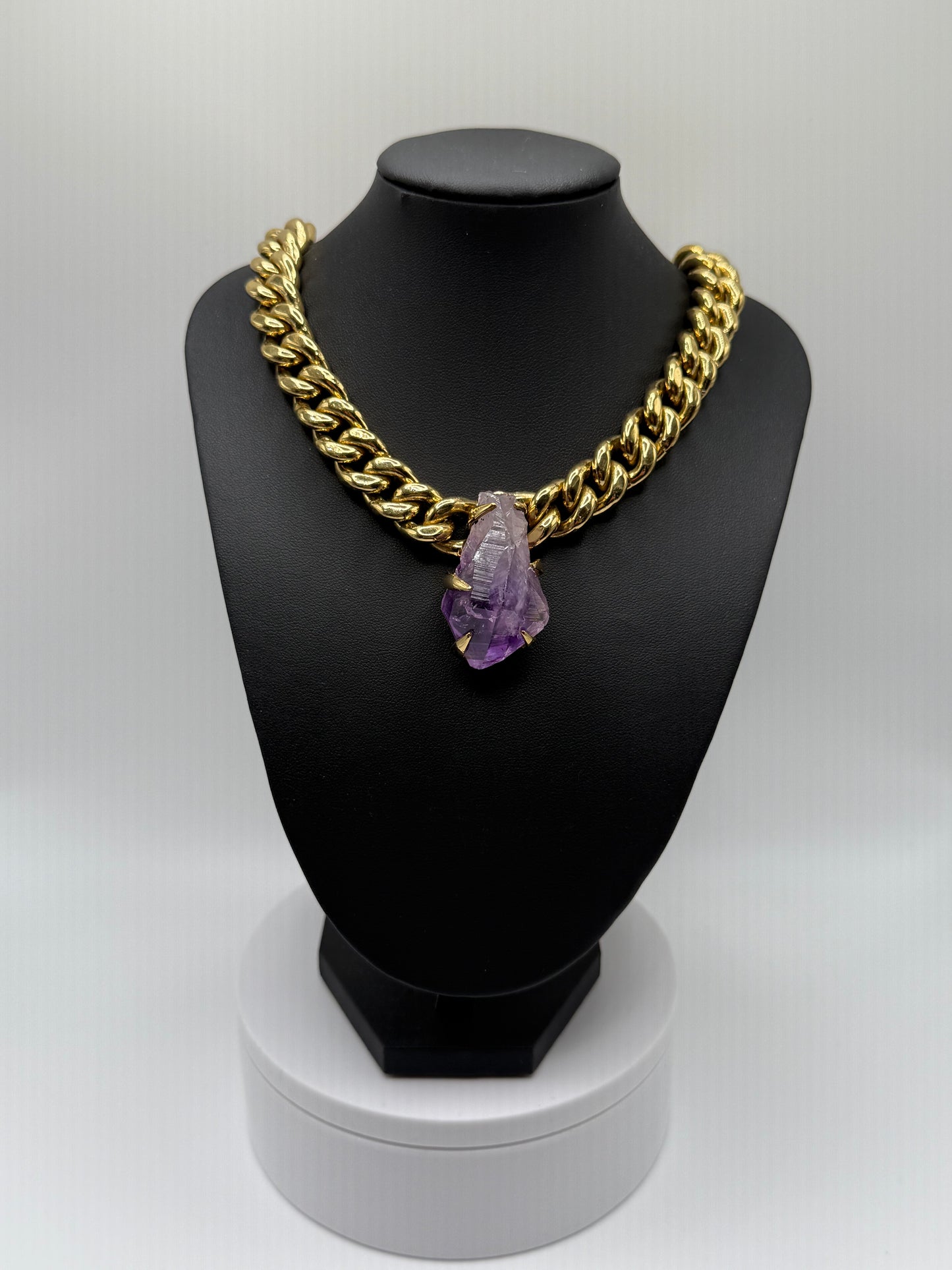 Gradient Amethyst Chain
