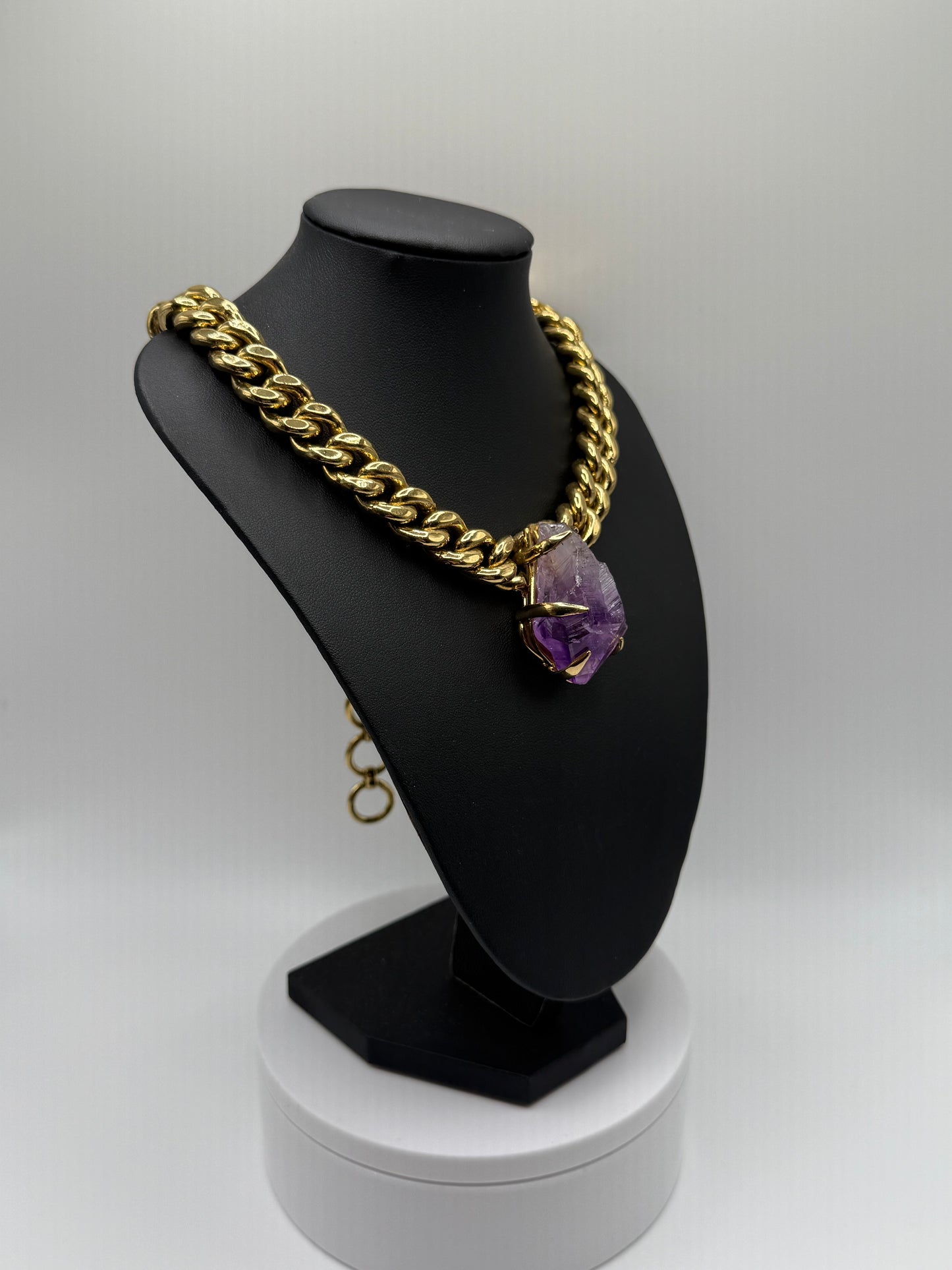 Gradient Amethyst Chain