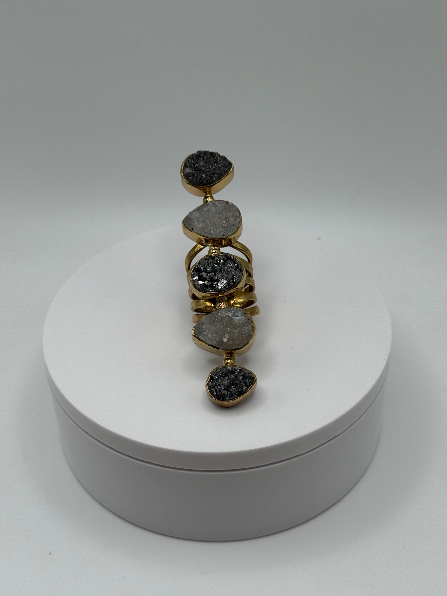 Statement Druzy Ring
