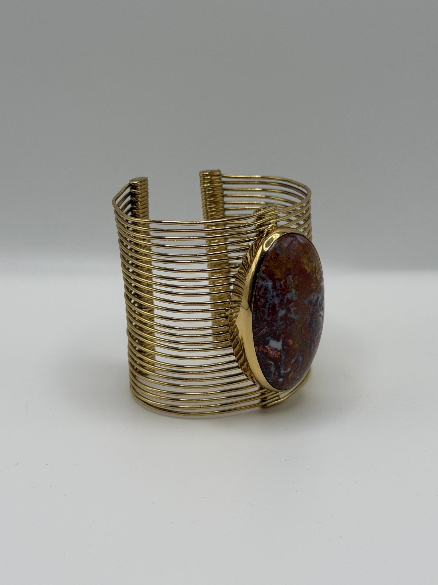 abstract wire Cuff - AVA Jewelry