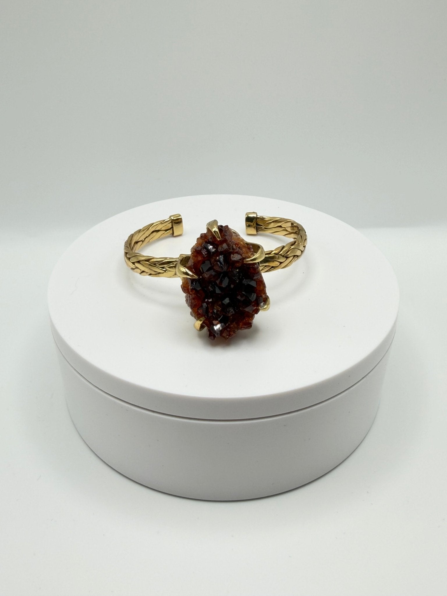 Amber Aura Braided Bracelet - AVA Jewelry