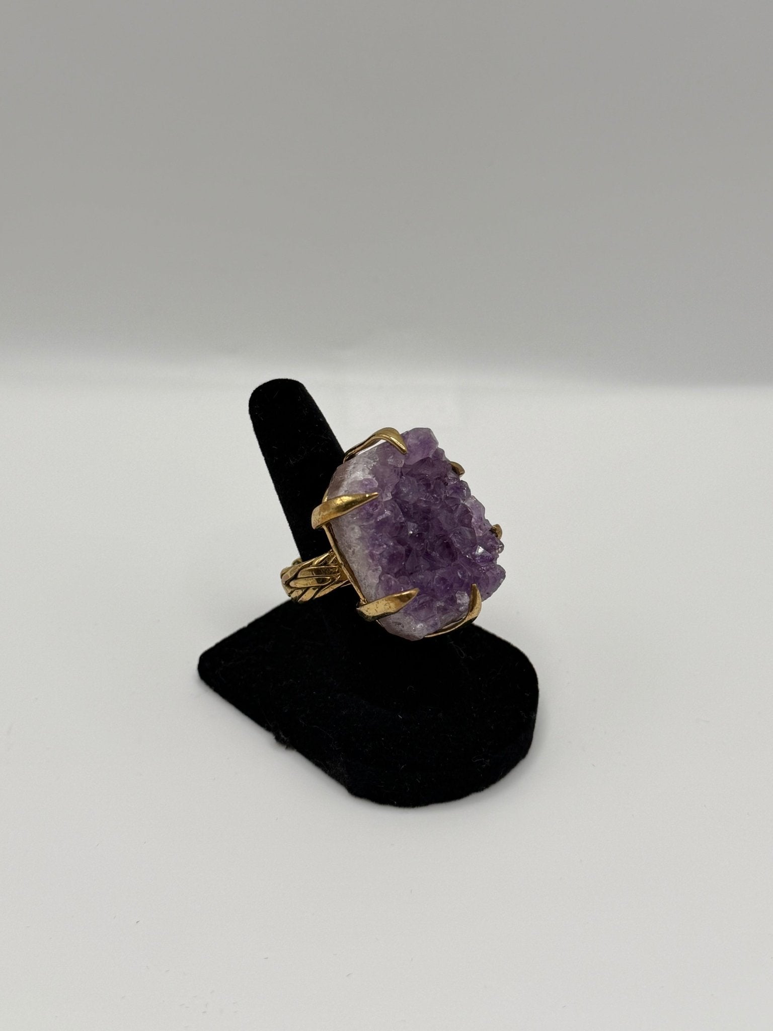 Amethyst Crown Ring - AVA Jewelry