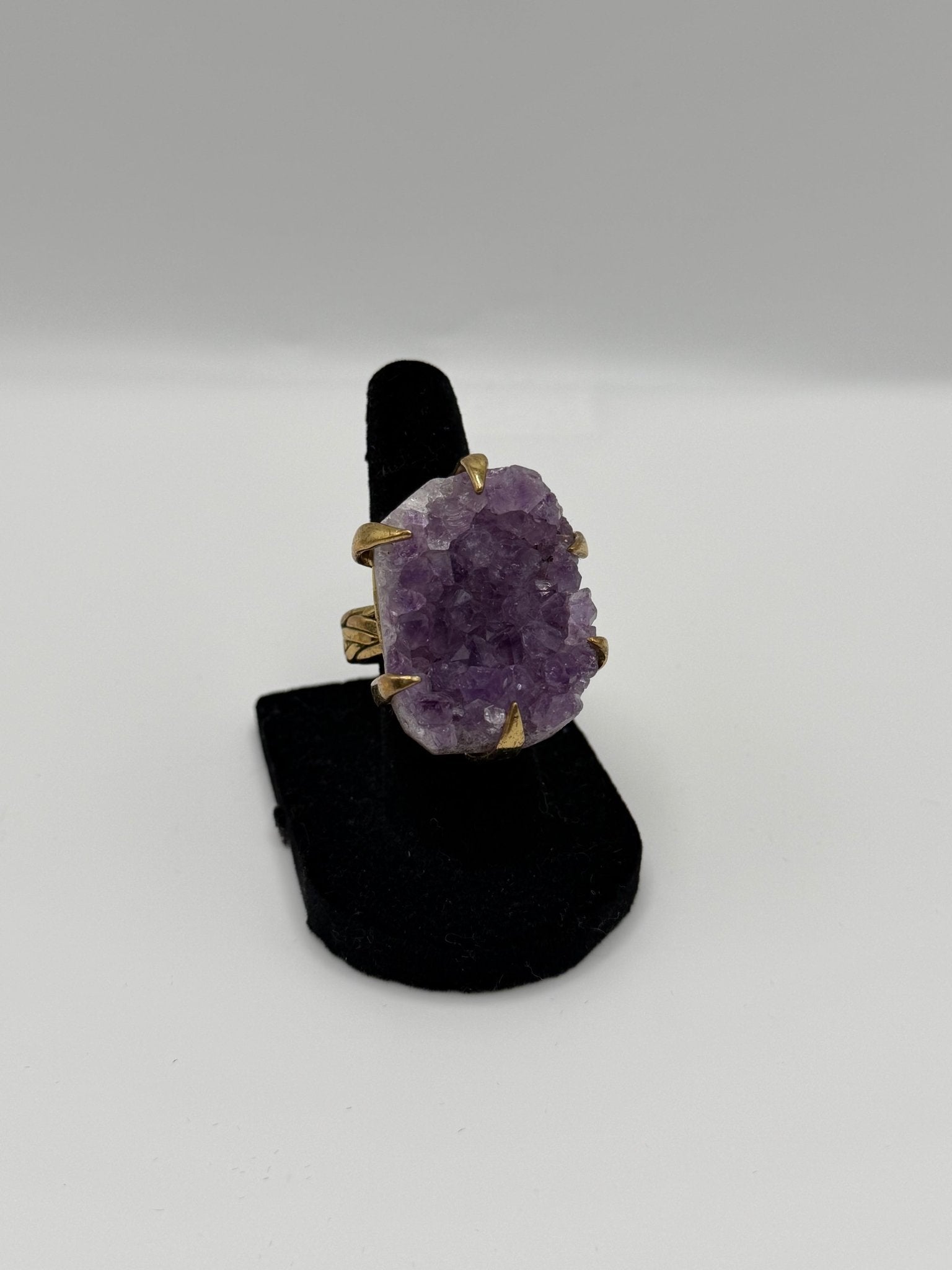 Amethyst Crown Ring - AVA Jewelry