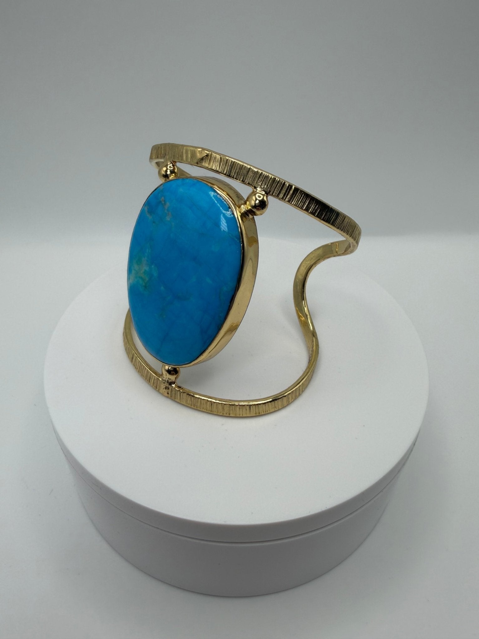 Blue cuff - AVA Jewelry