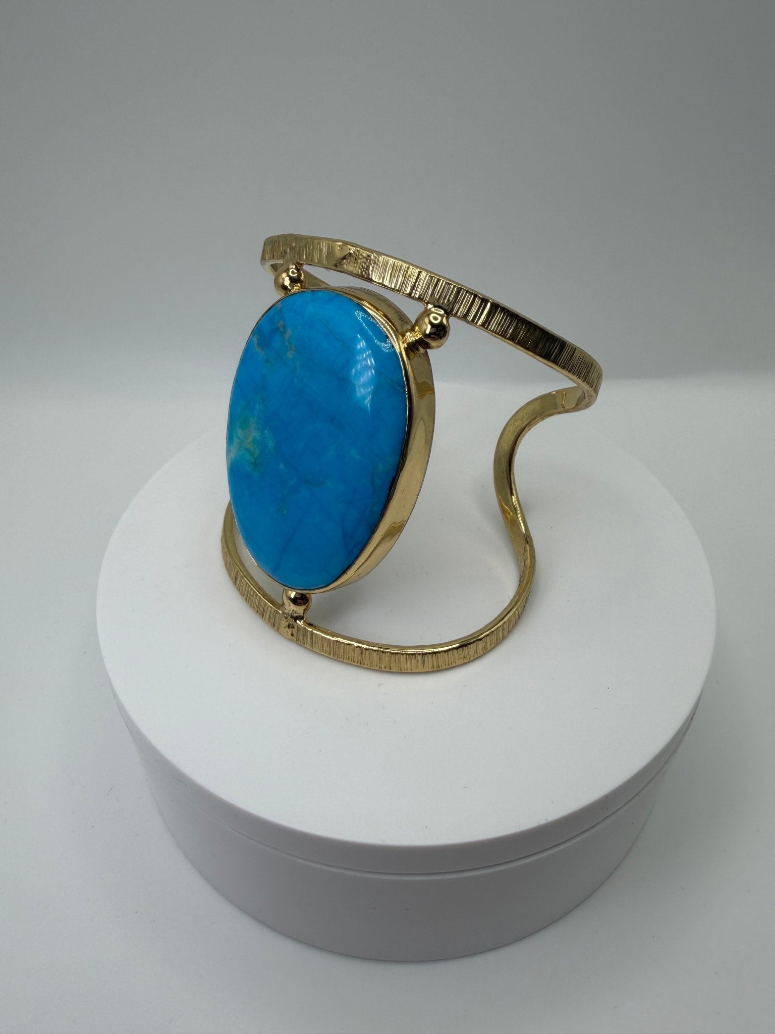 Blue cuff - AVA Jewelry