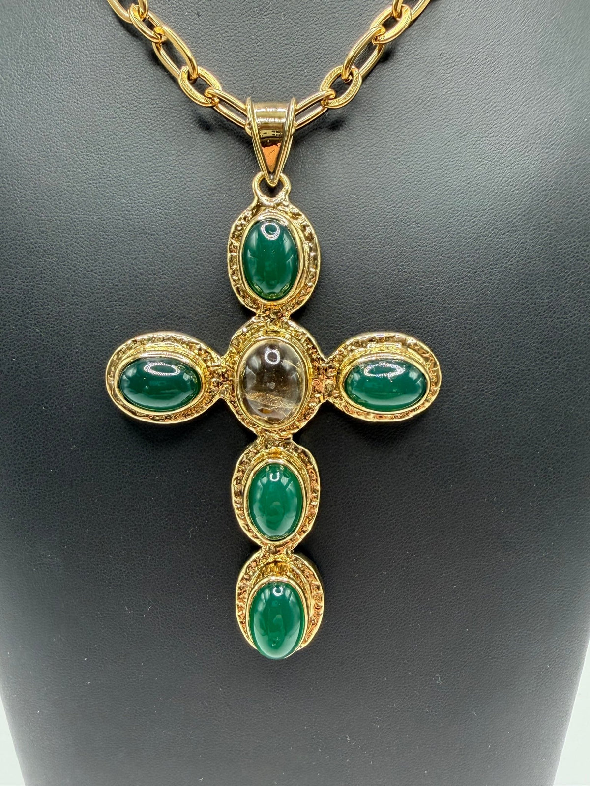 Emerald Cross - AVA Jewelry