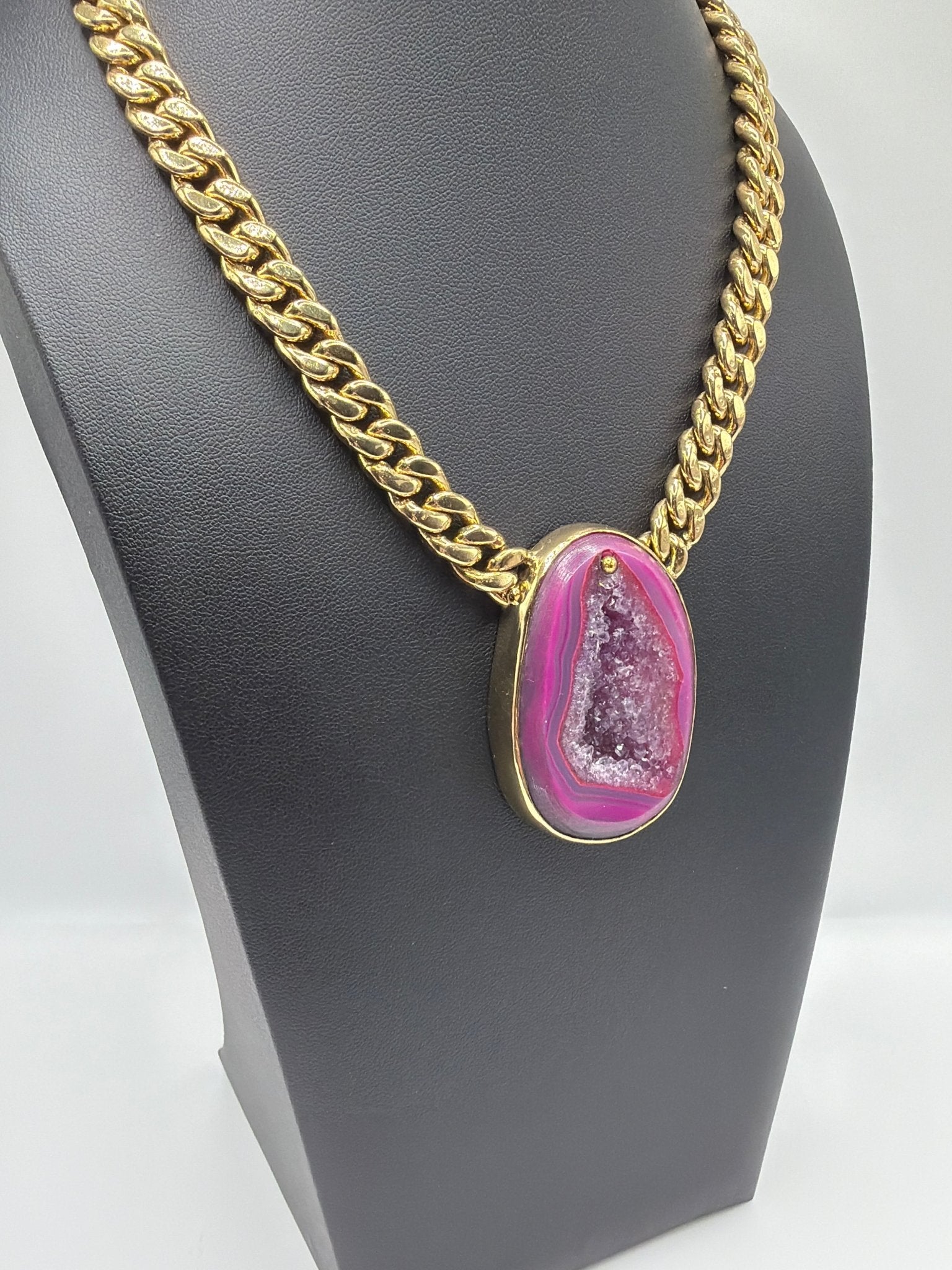 fuchsia petite chain - AVA Jewelry
