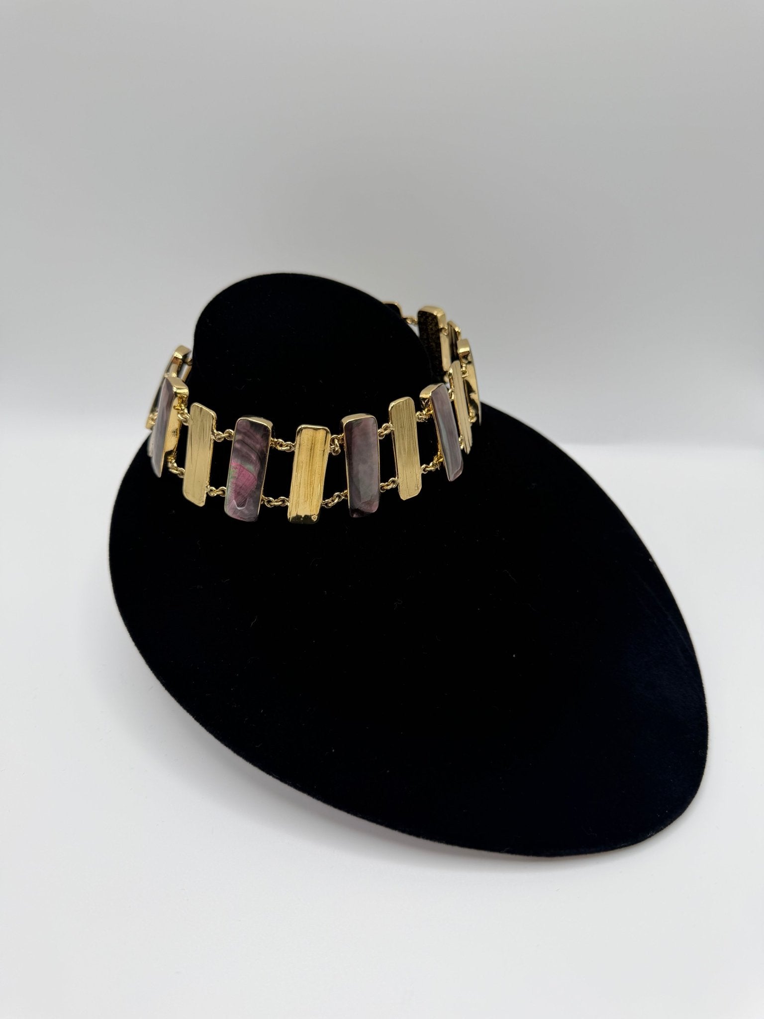golden gate shell choker - AVA Jewelry