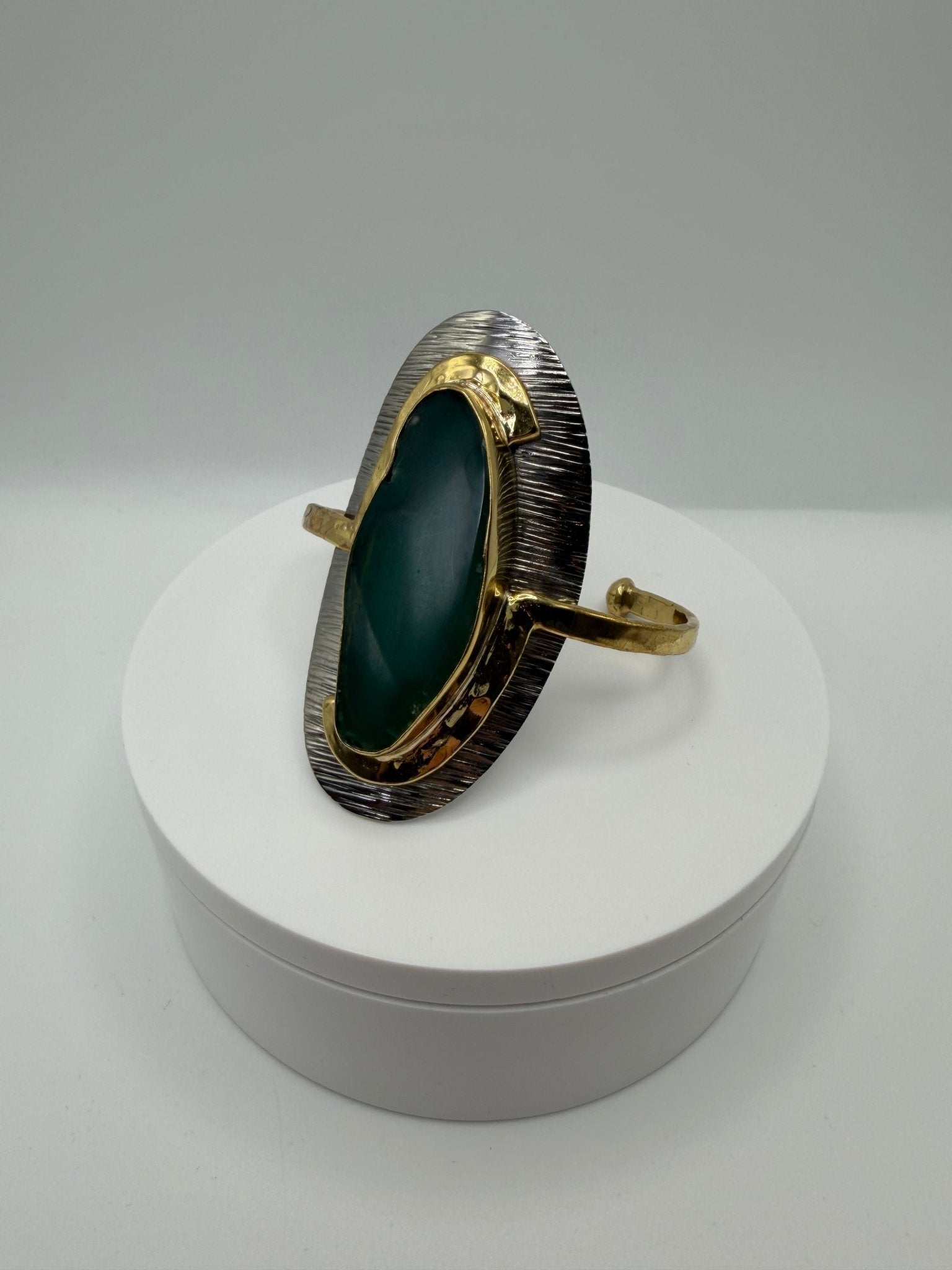 Green agate Bracelet - AVA Jewelry