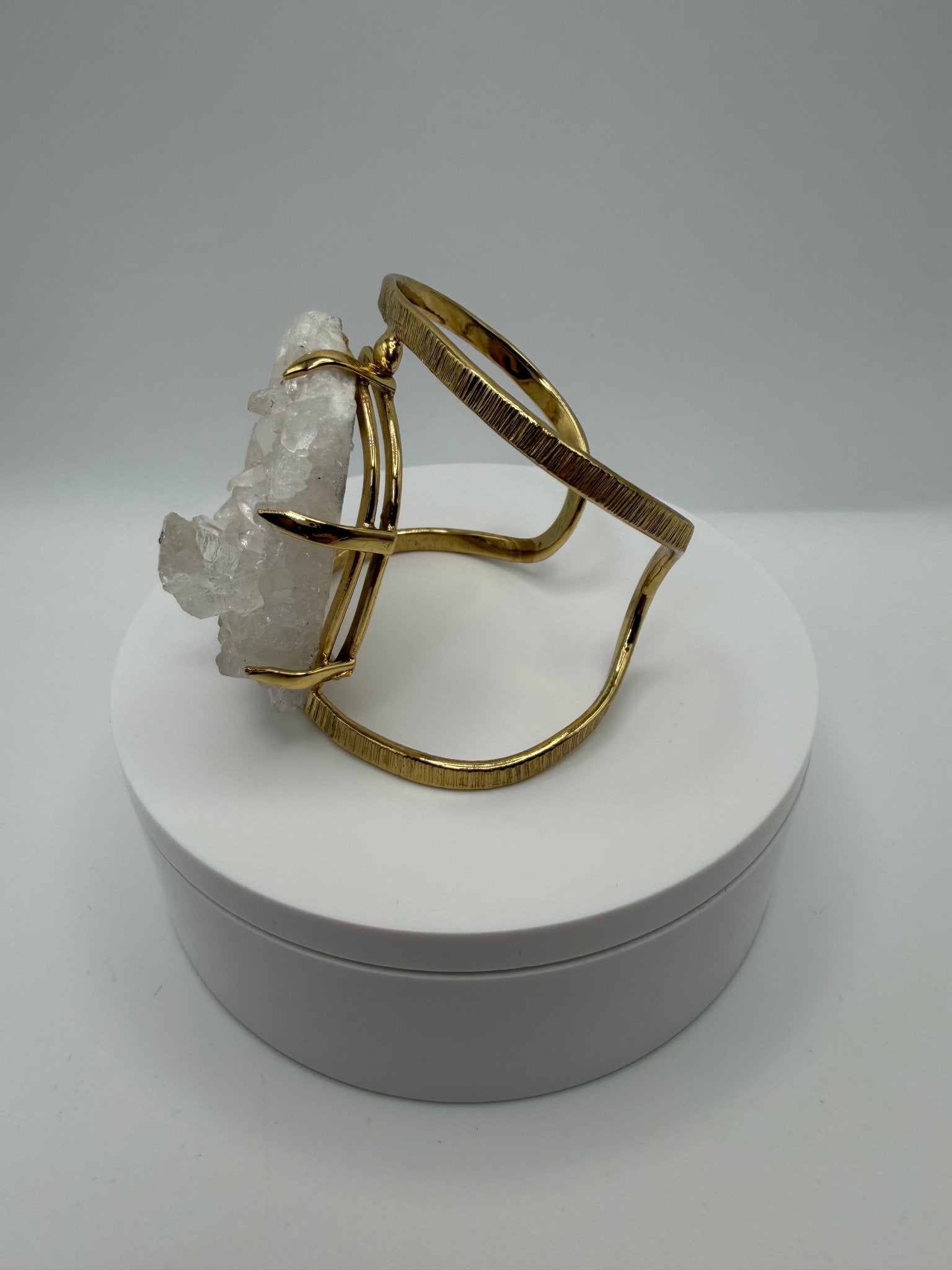 large Quartz Cuff - AVA Jewelry