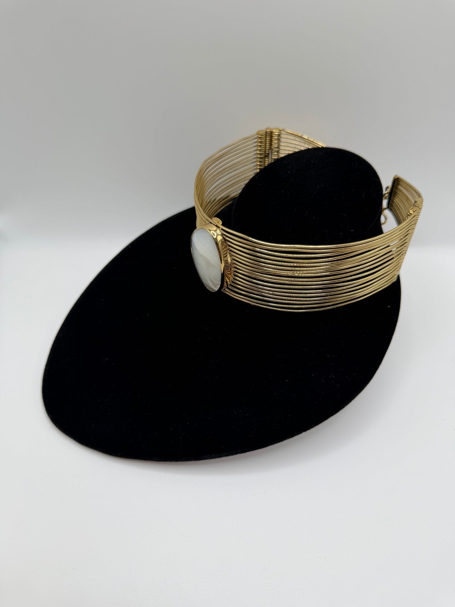 Mother of Pearl Infinity Choker - AVA Jewelry