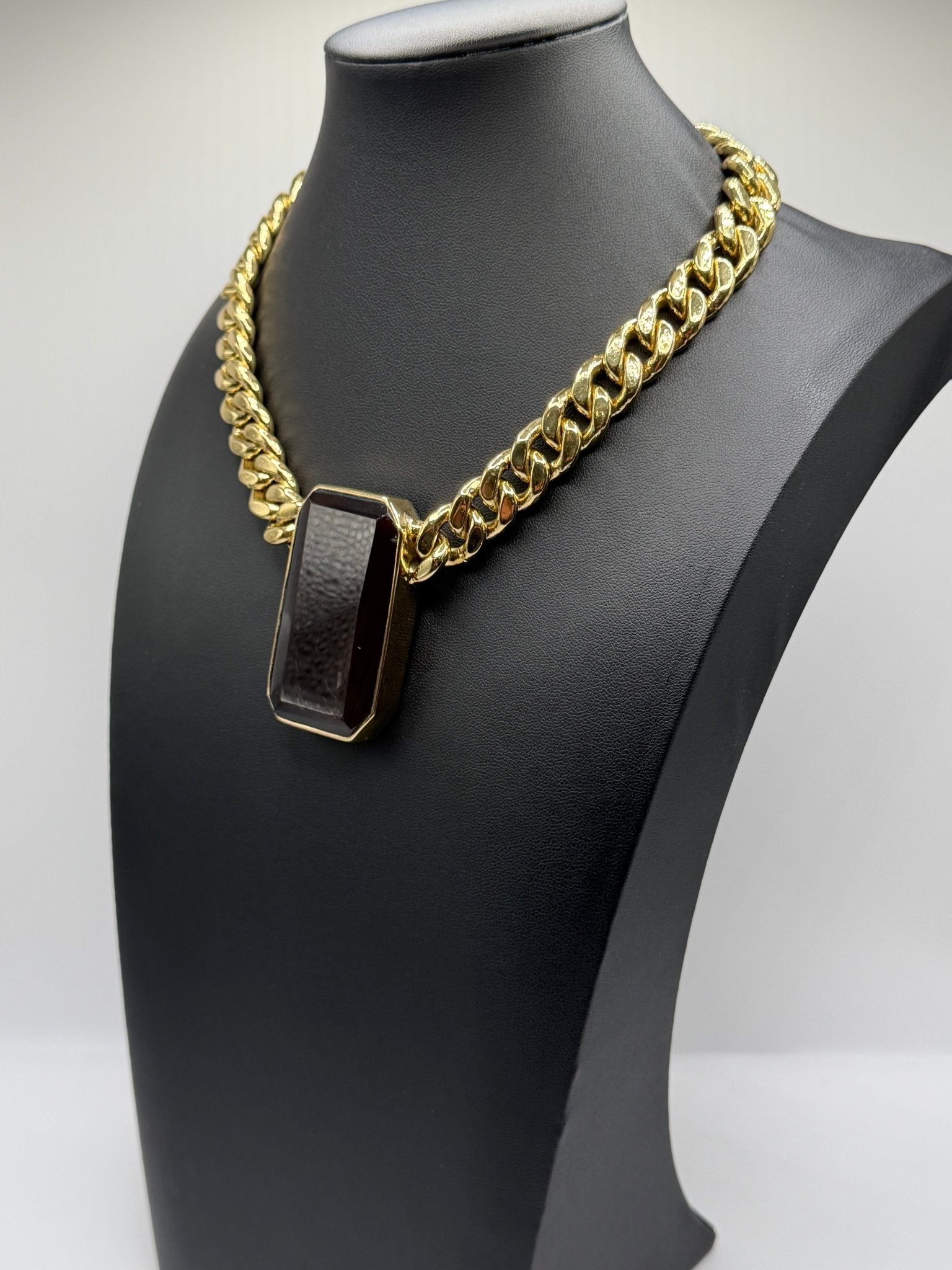 Obsidian Boyfriend Chain - AVA Jewelry