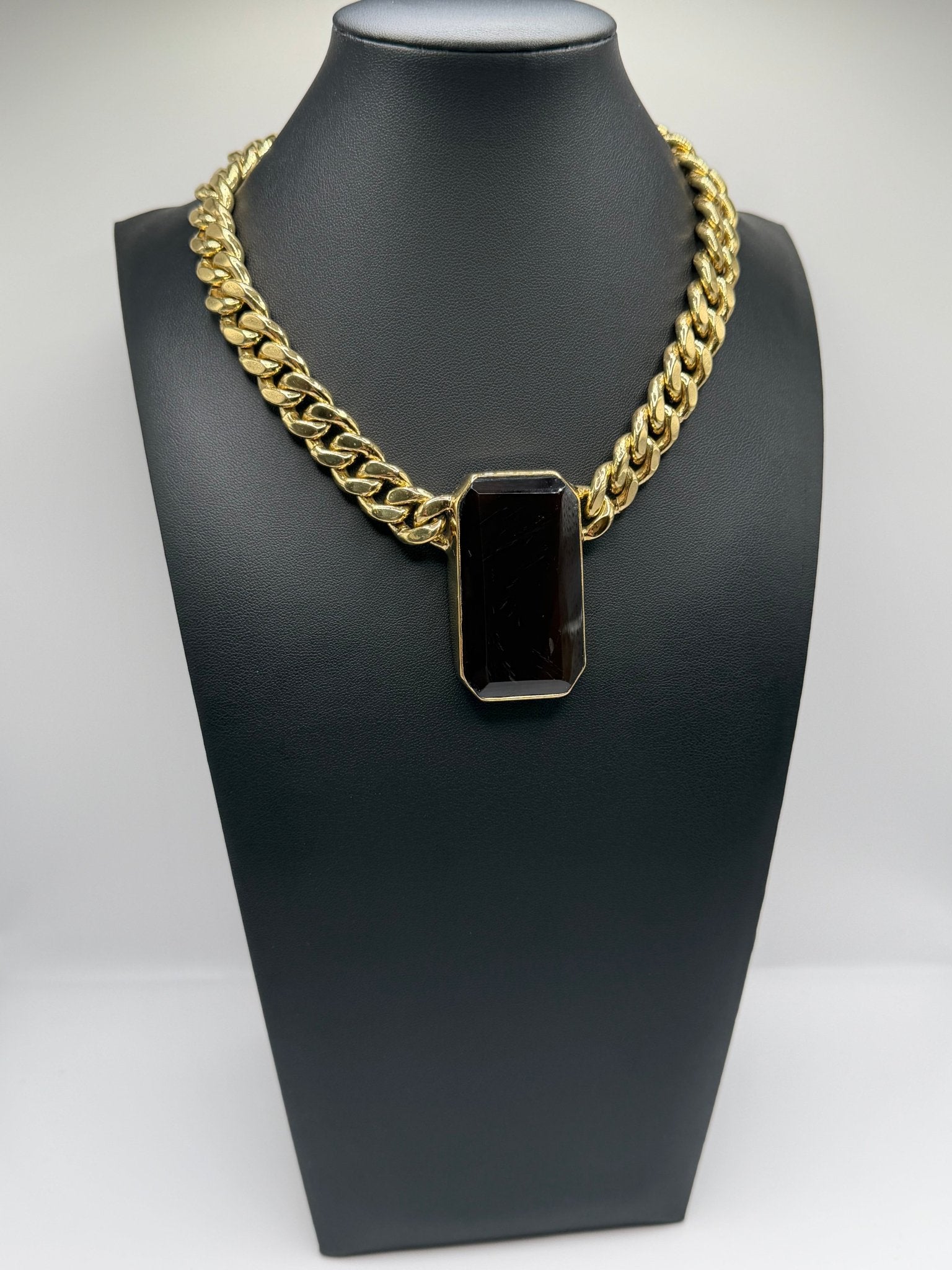 Obsidian Boyfriend Chain - AVA Jewelry
