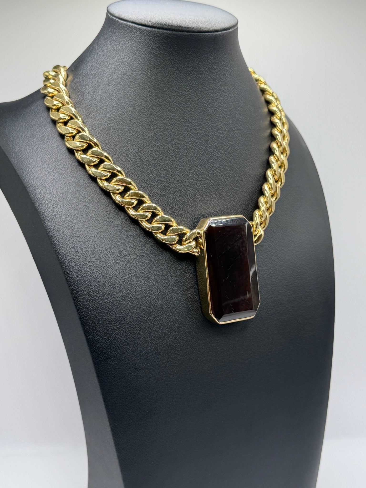 Obsidian Boyfriend Chain - AVA Jewelry