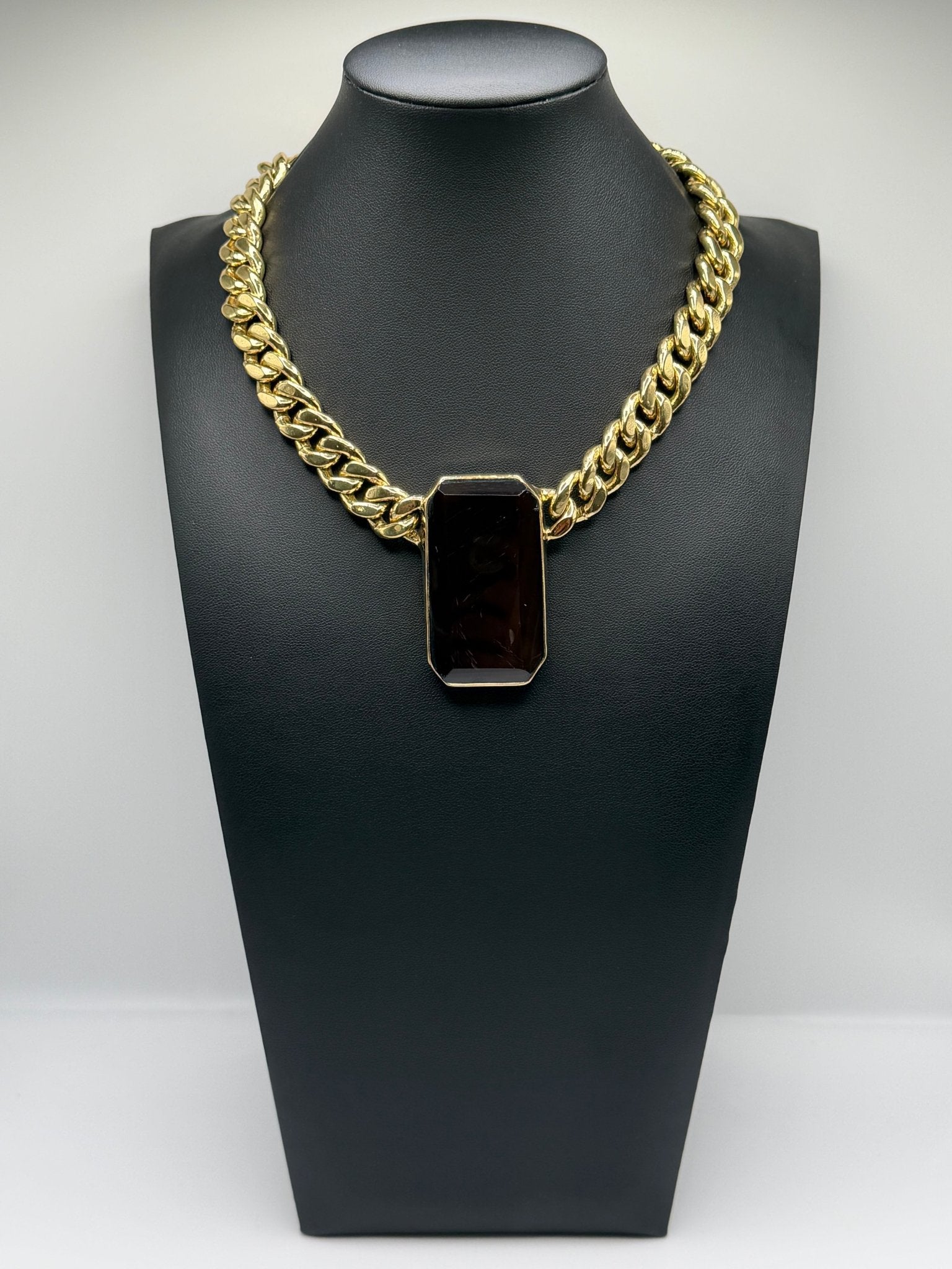 Obsidian Boyfriend Chain - AVA Jewelry