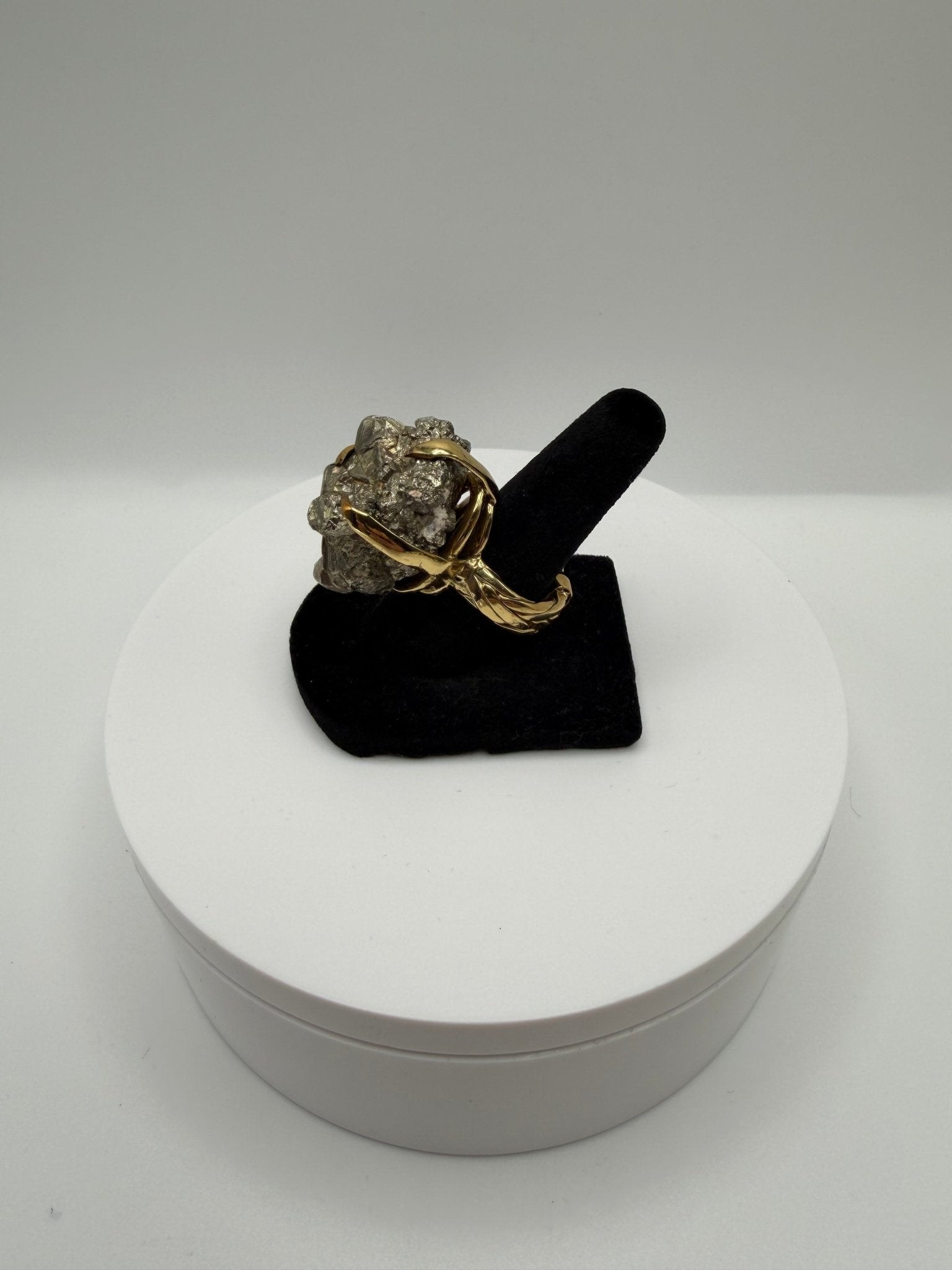 pyrite ring - AVA Jewelry