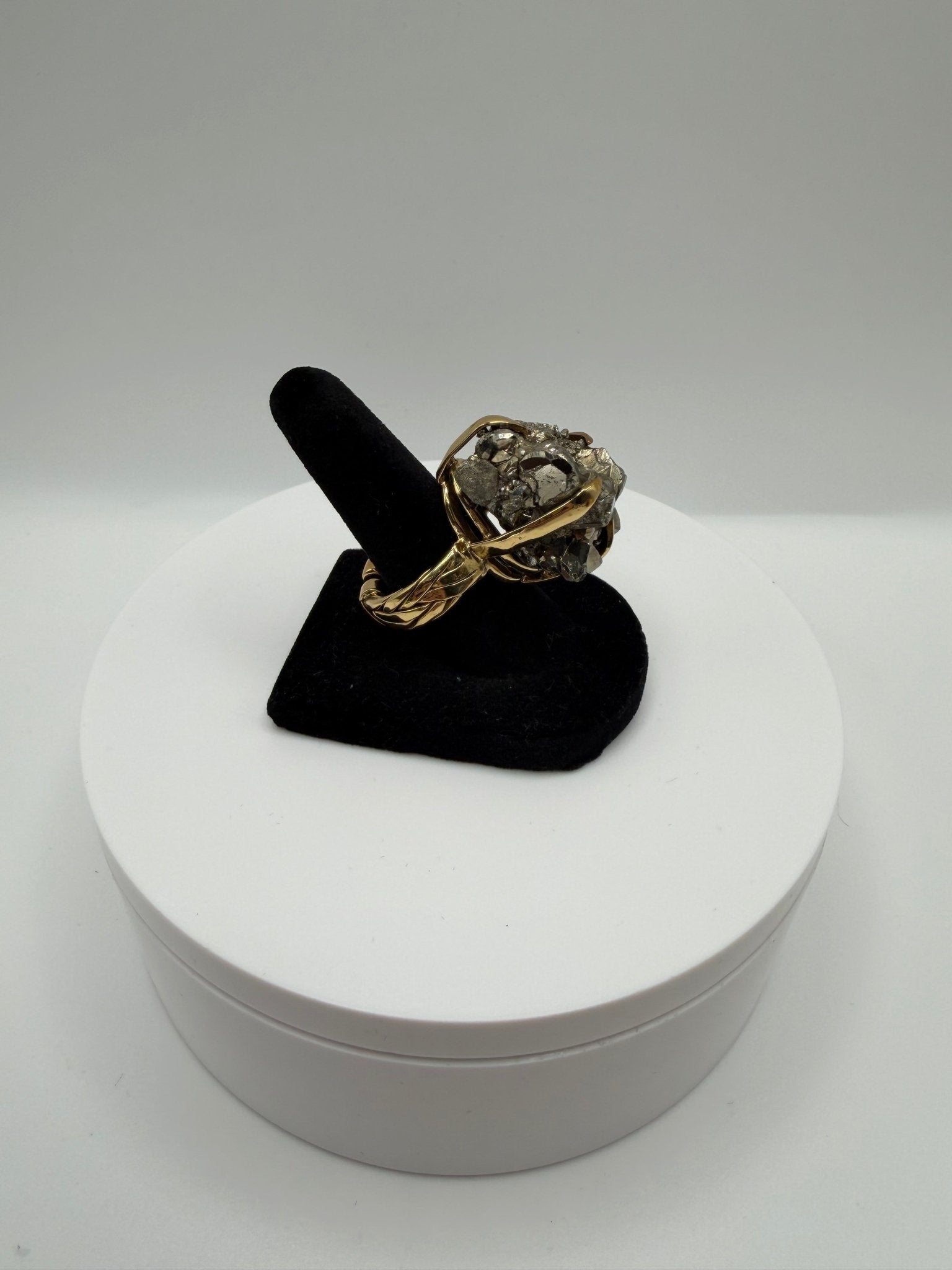 pyrite ring - AVA Jewelry