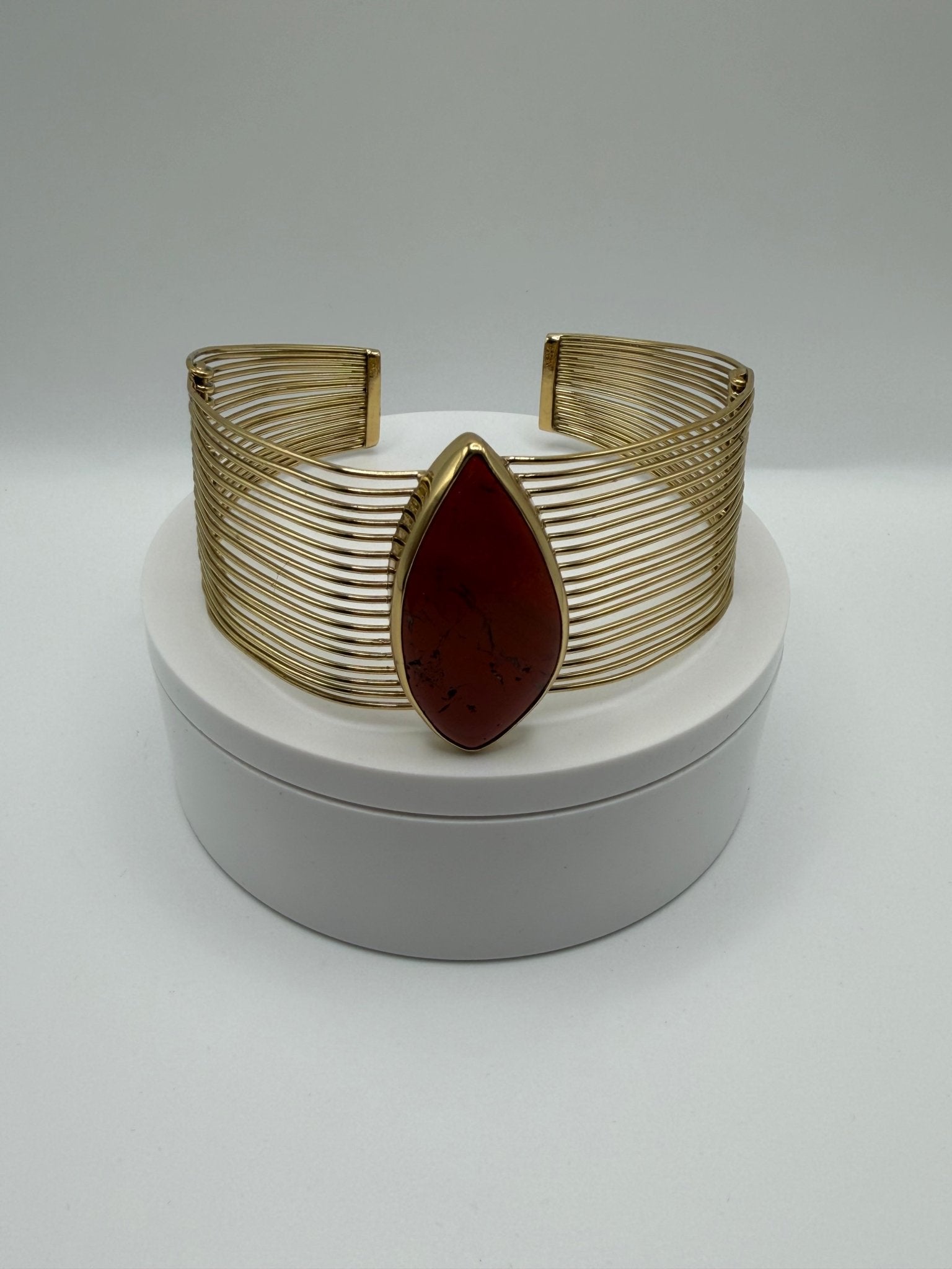 Red Arm cuff - AVA Jewelry