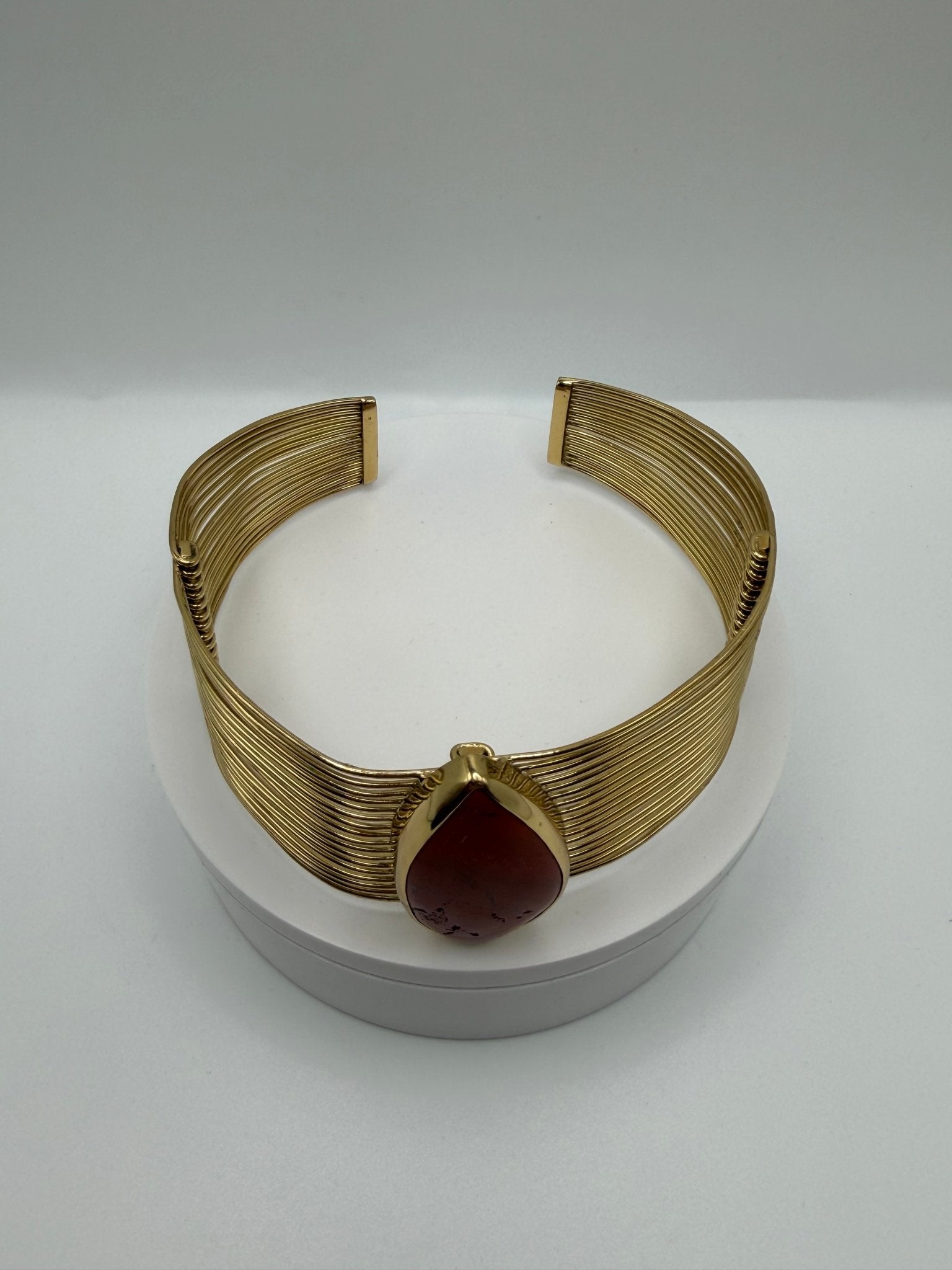 Red Arm cuff - AVA Jewelry