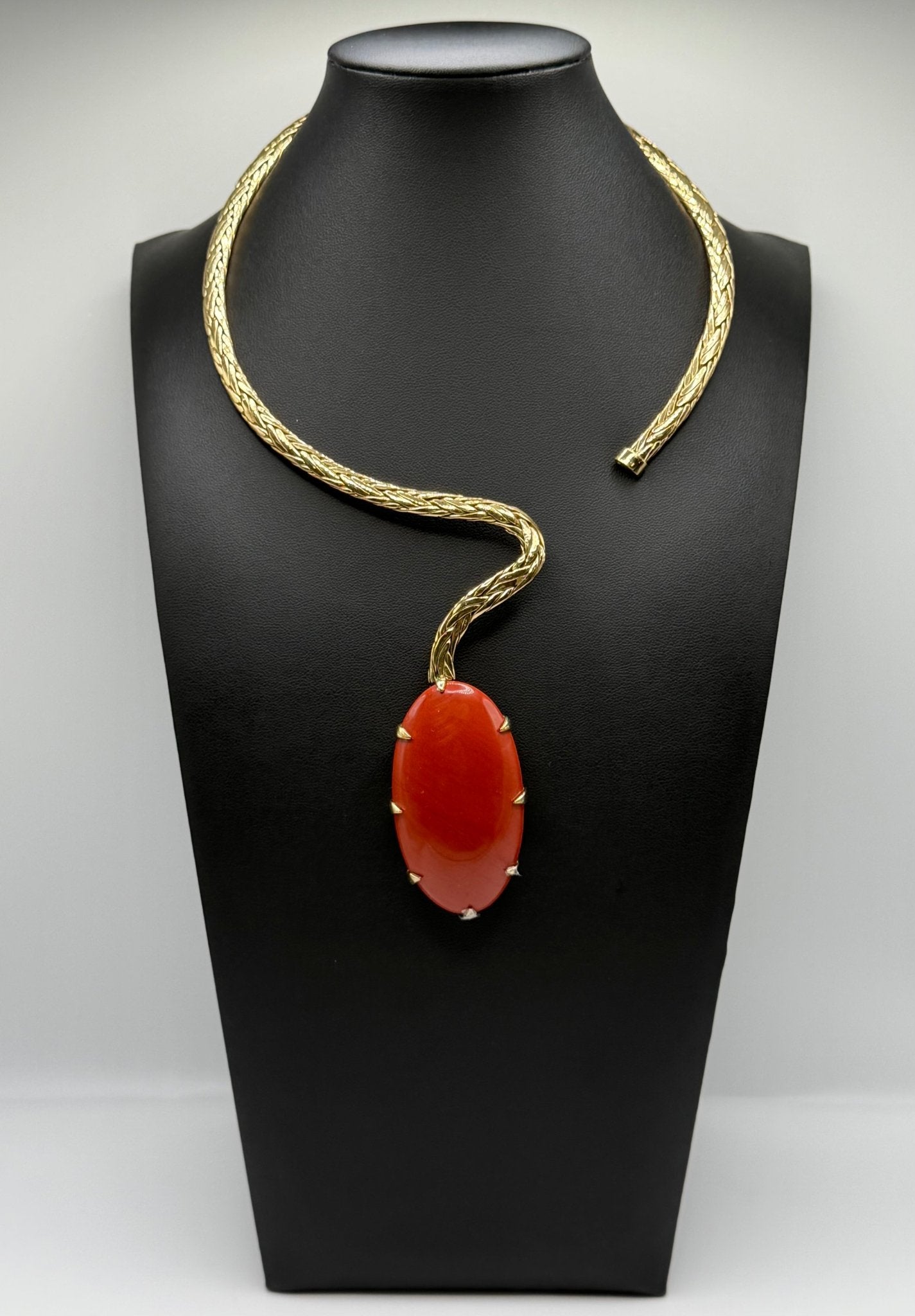Red/orange asymmetrical - AVA Jewelry