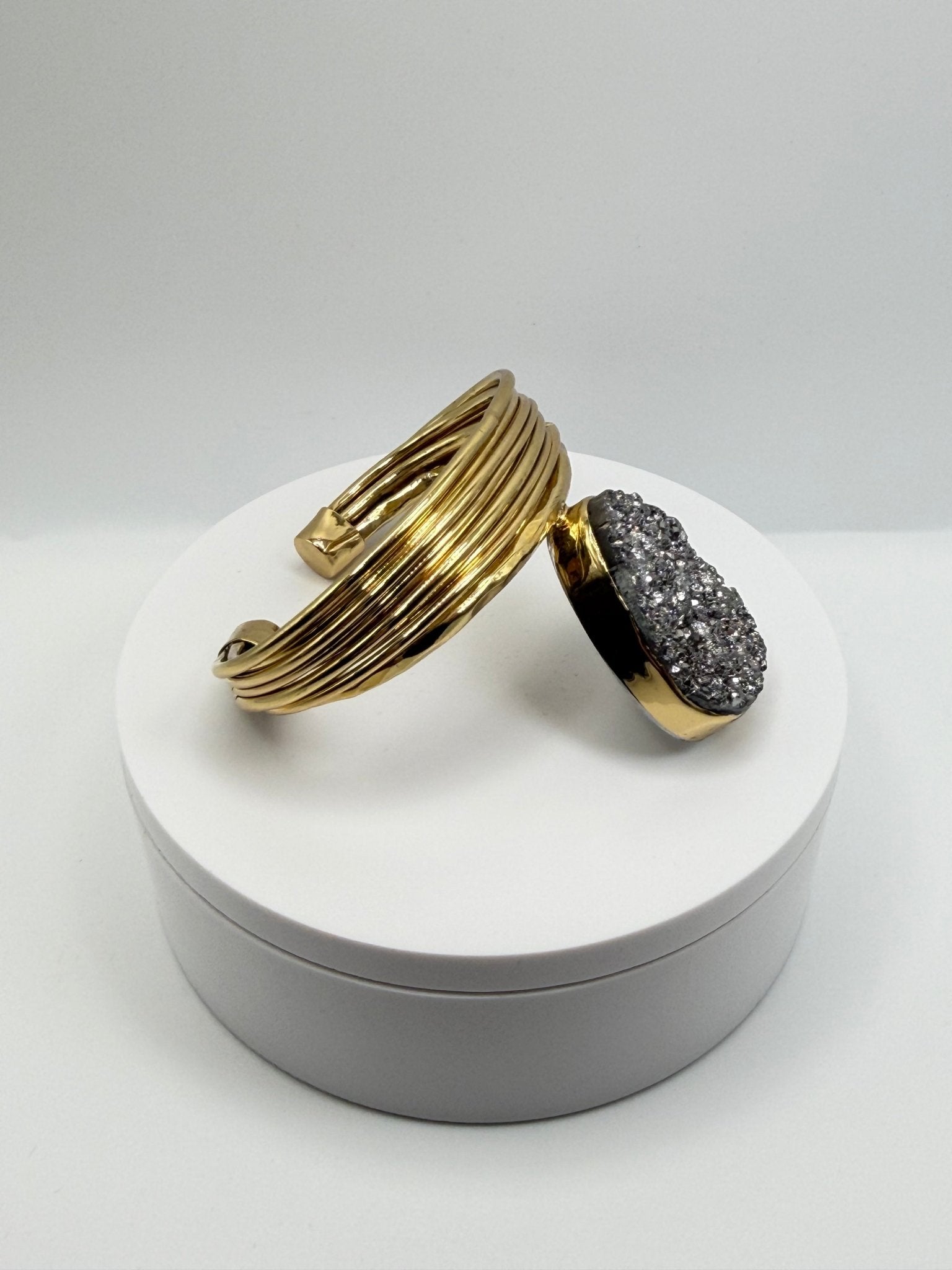 Silver Drift Cascade Cuff - AVA Jewelry