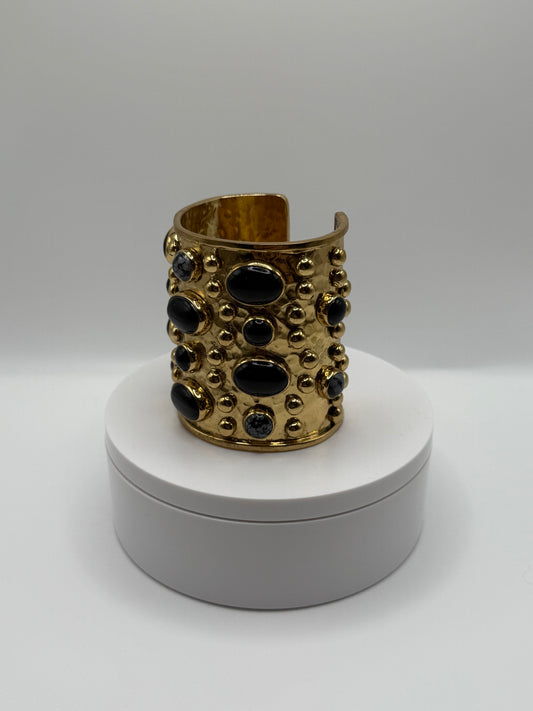 Midnight Temple Cuff