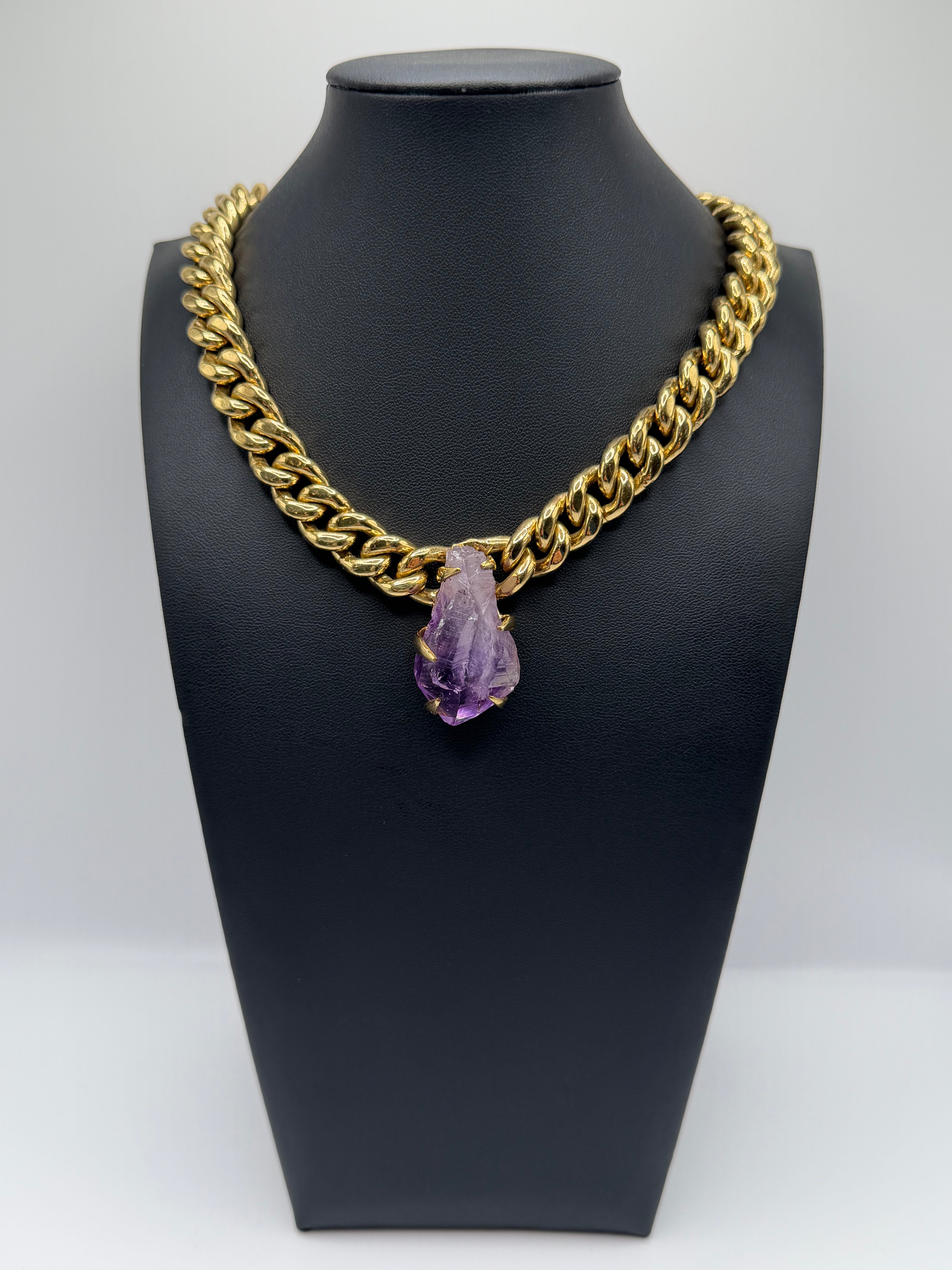 Gradient Amethyst Chain