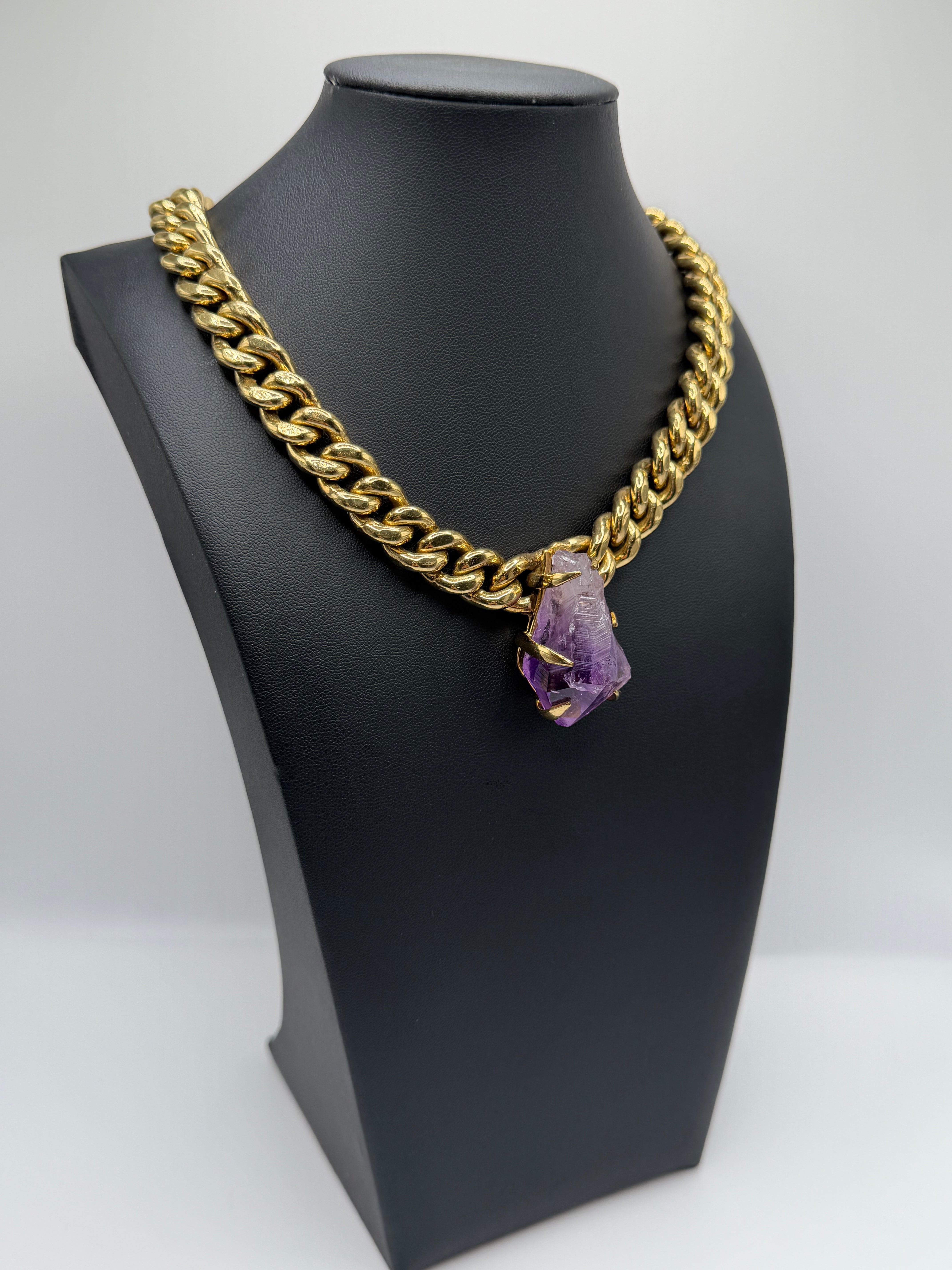 Gradient Amethyst Chain