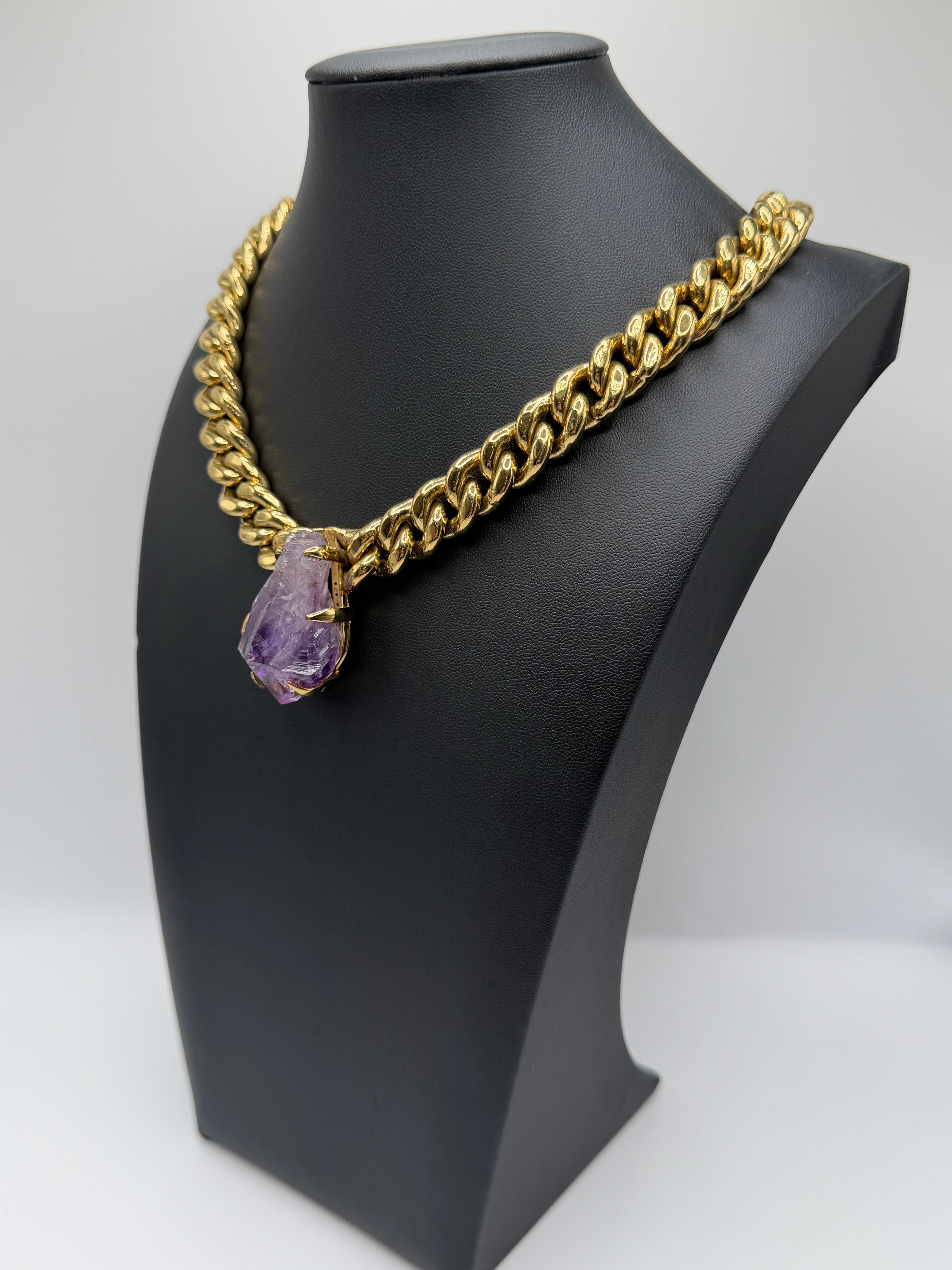 Gradient Amethyst Chain