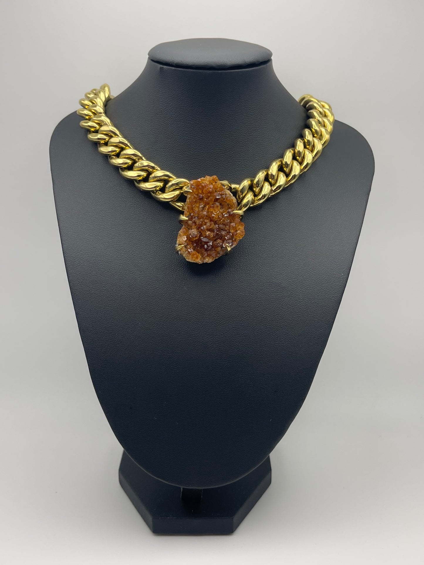 Amber Chain Neckpiece