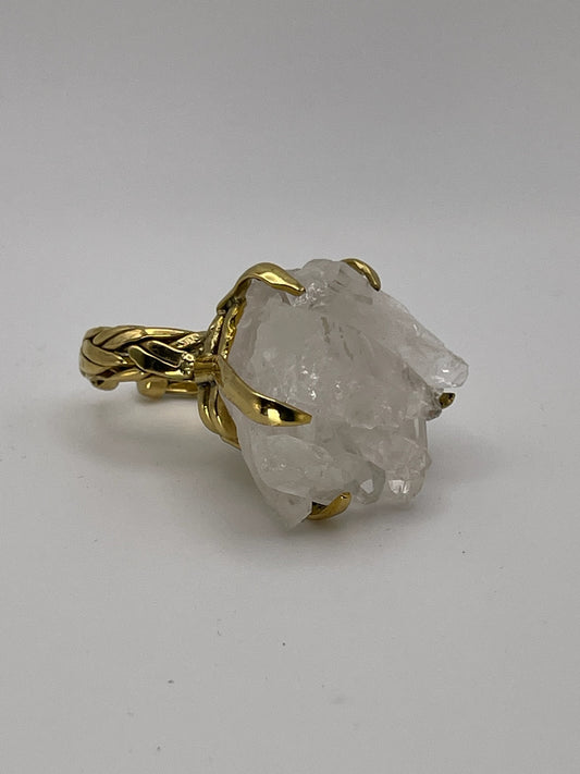 Crystal Claw Ring