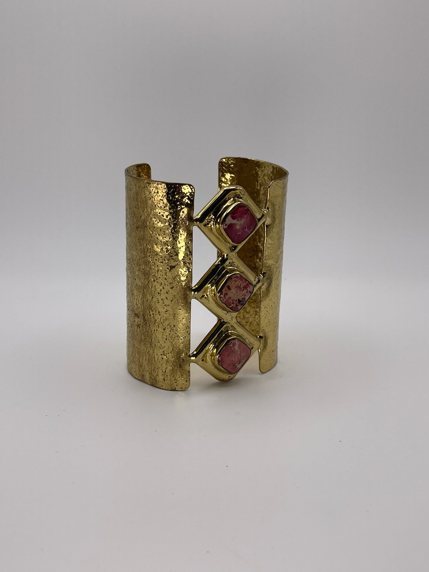 Crimson Mosaic Cuff