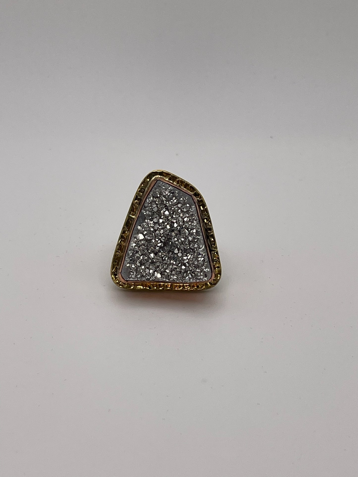 Silver Blaze Druzy Ring (Pre-Order)