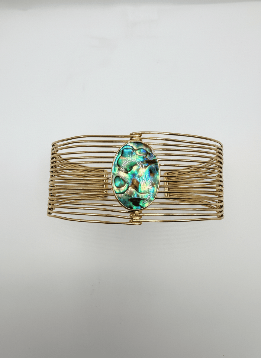 Abalone Infinity Arm Band - AVA Jewelry