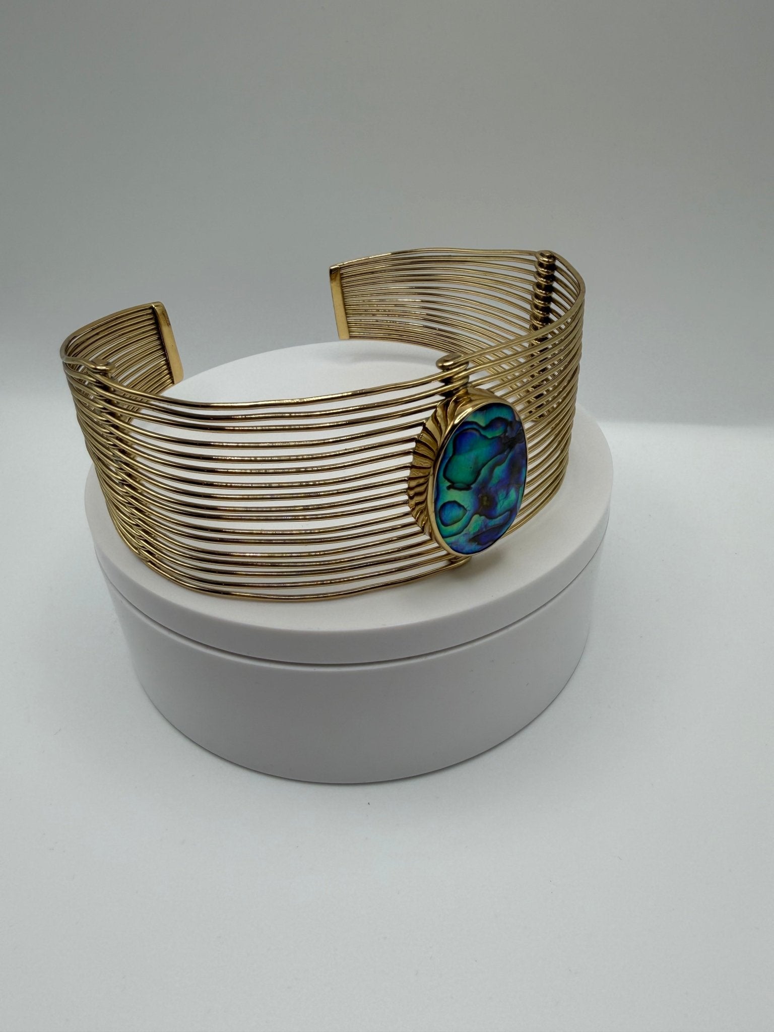 abalone Shell arm cuff - AVA Jewelry