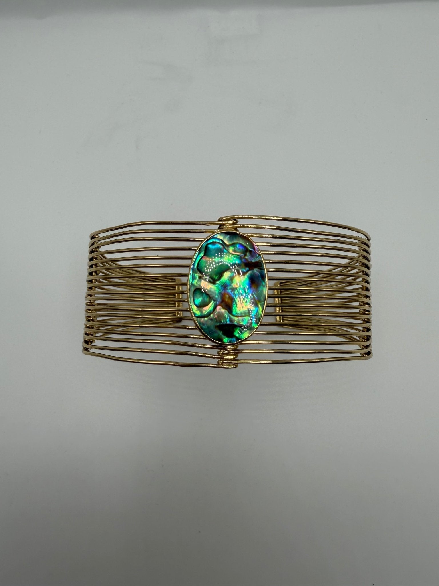abalone Shell arm cuff - AVA Jewelry