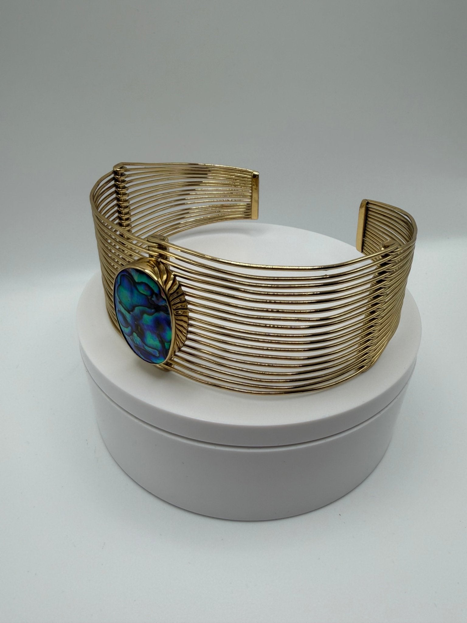 abalone Shell arm cuff - AVA Jewelry
