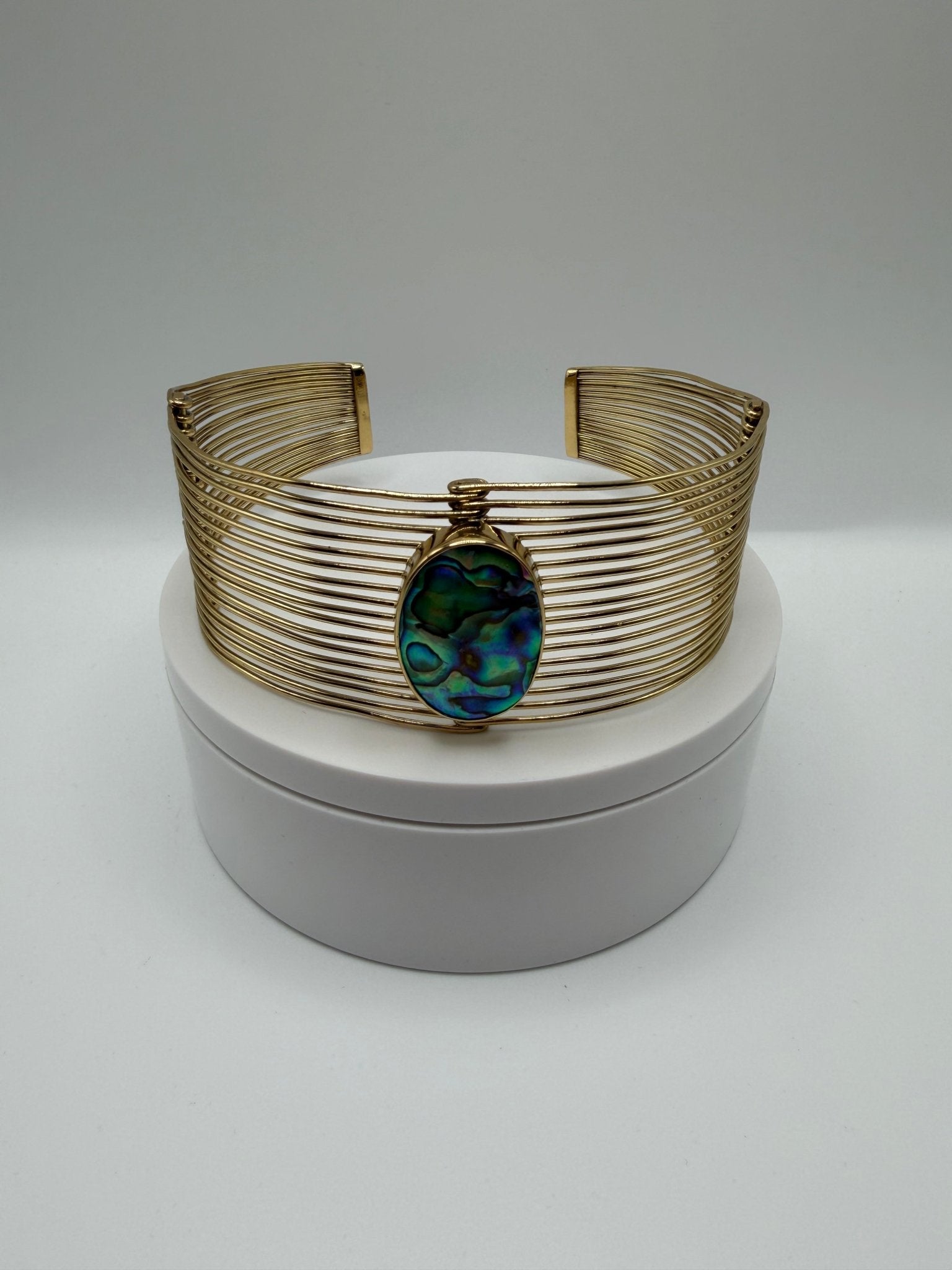 abalone Shell arm cuff - AVA Jewelry