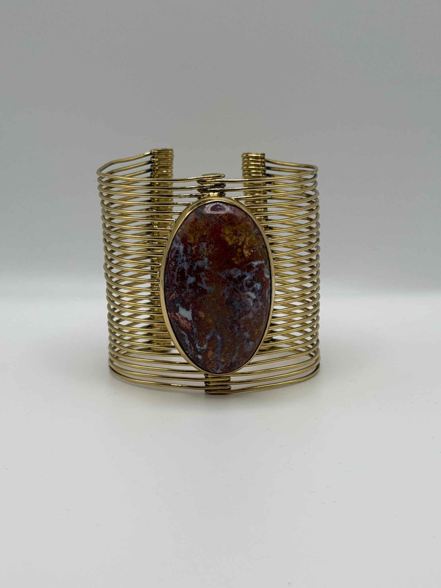 abstract wire Cuff - AVA Jewelry