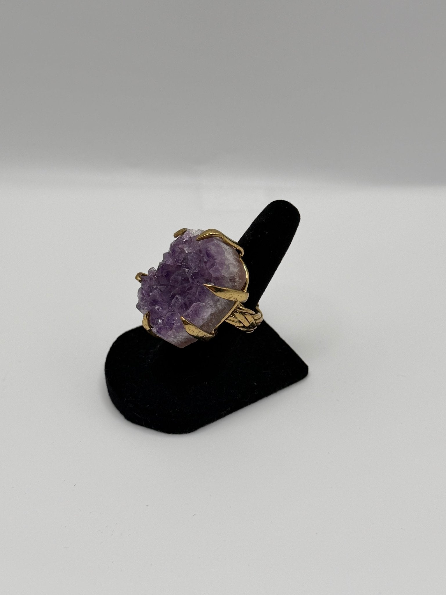 Amethyst Crown Ring - AVA Jewelry
