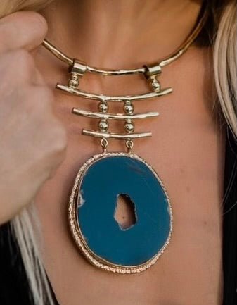 Black Agate Strata - AVA Jewelry