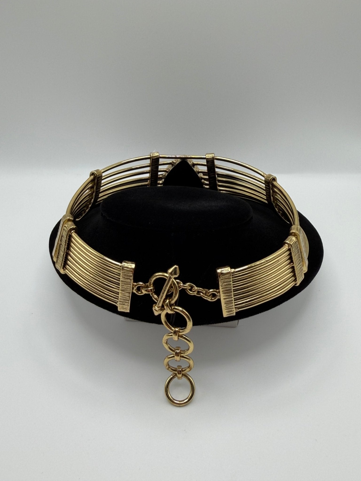 Blue agate druzy collar - AVA Jewelry