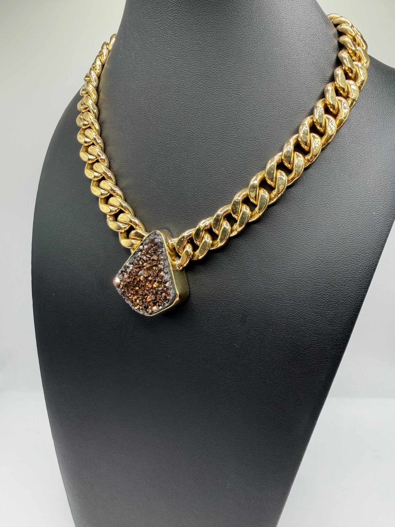 Bronze Solstice Icon Chain - AVA Jewelry