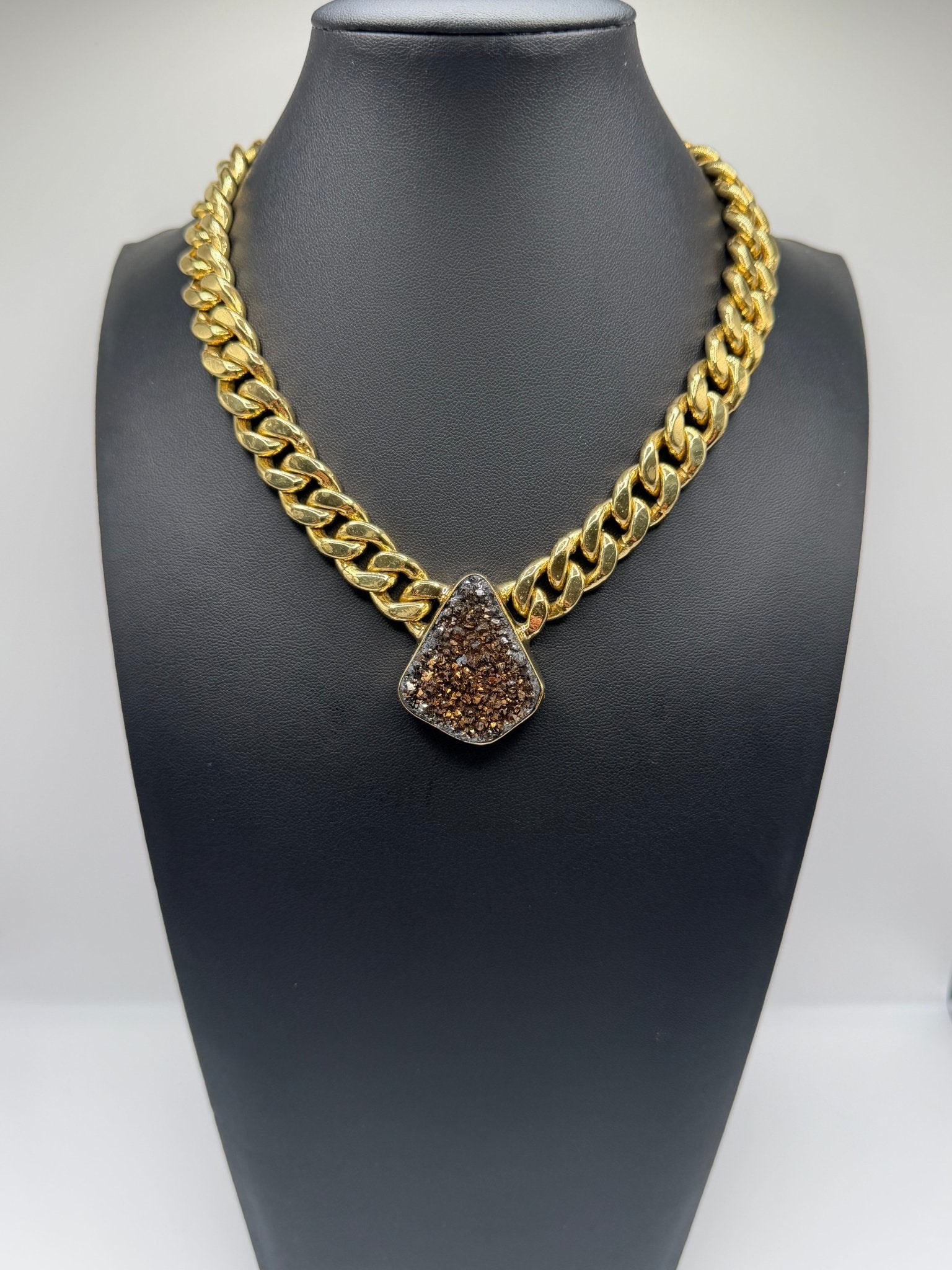 Bronze Solstice Icon Chain - AVA Jewelry