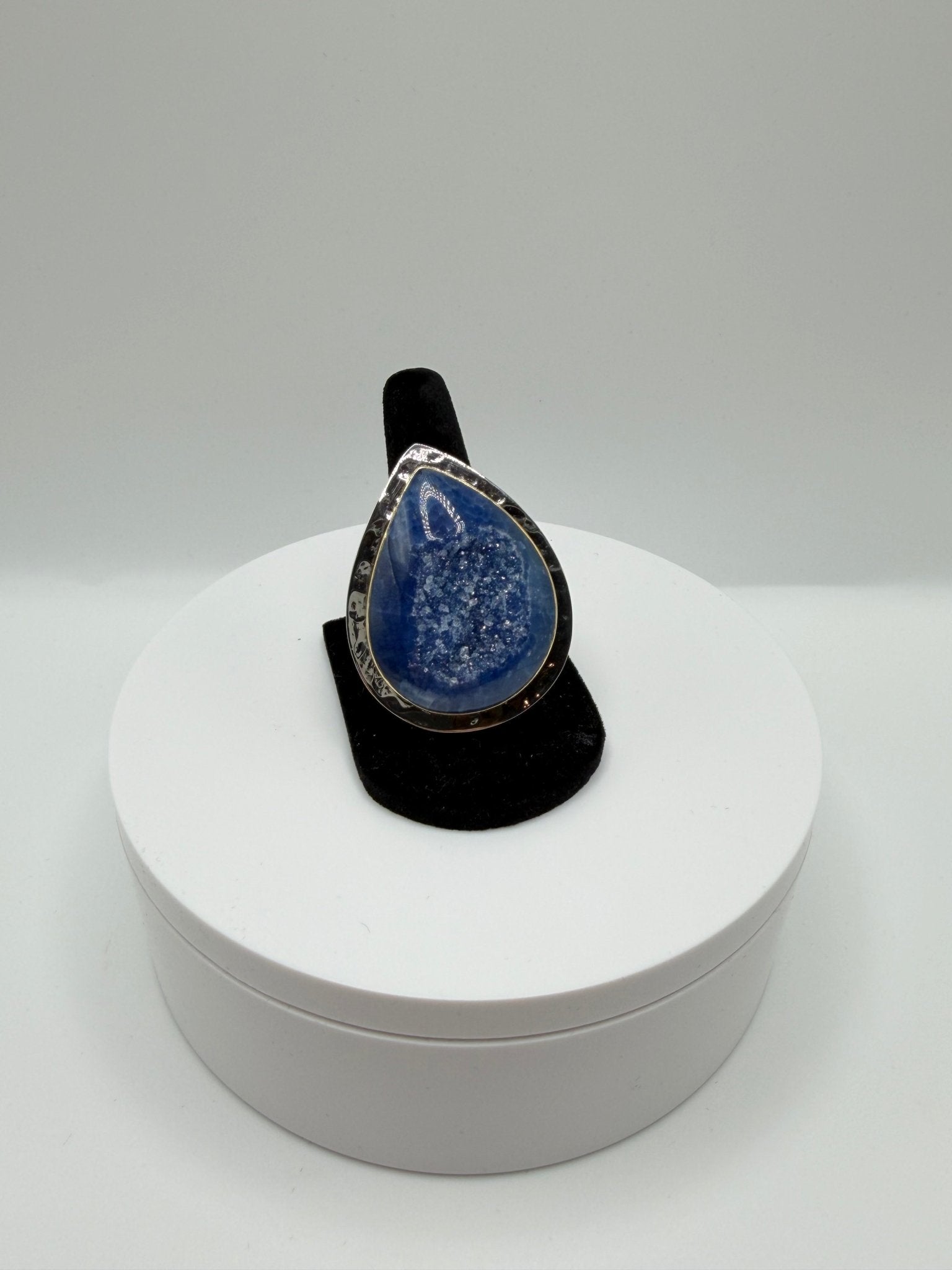 Cerulean Sparkle Ring - AVA Jewelry