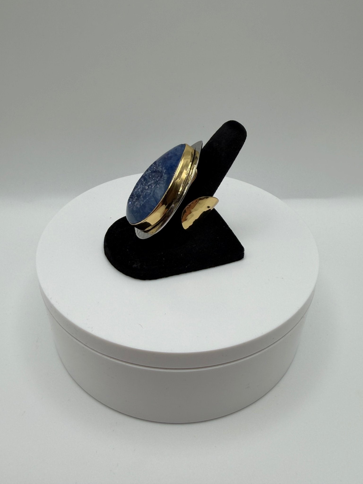 Cerulean Sparkle Ring - AVA Jewelry