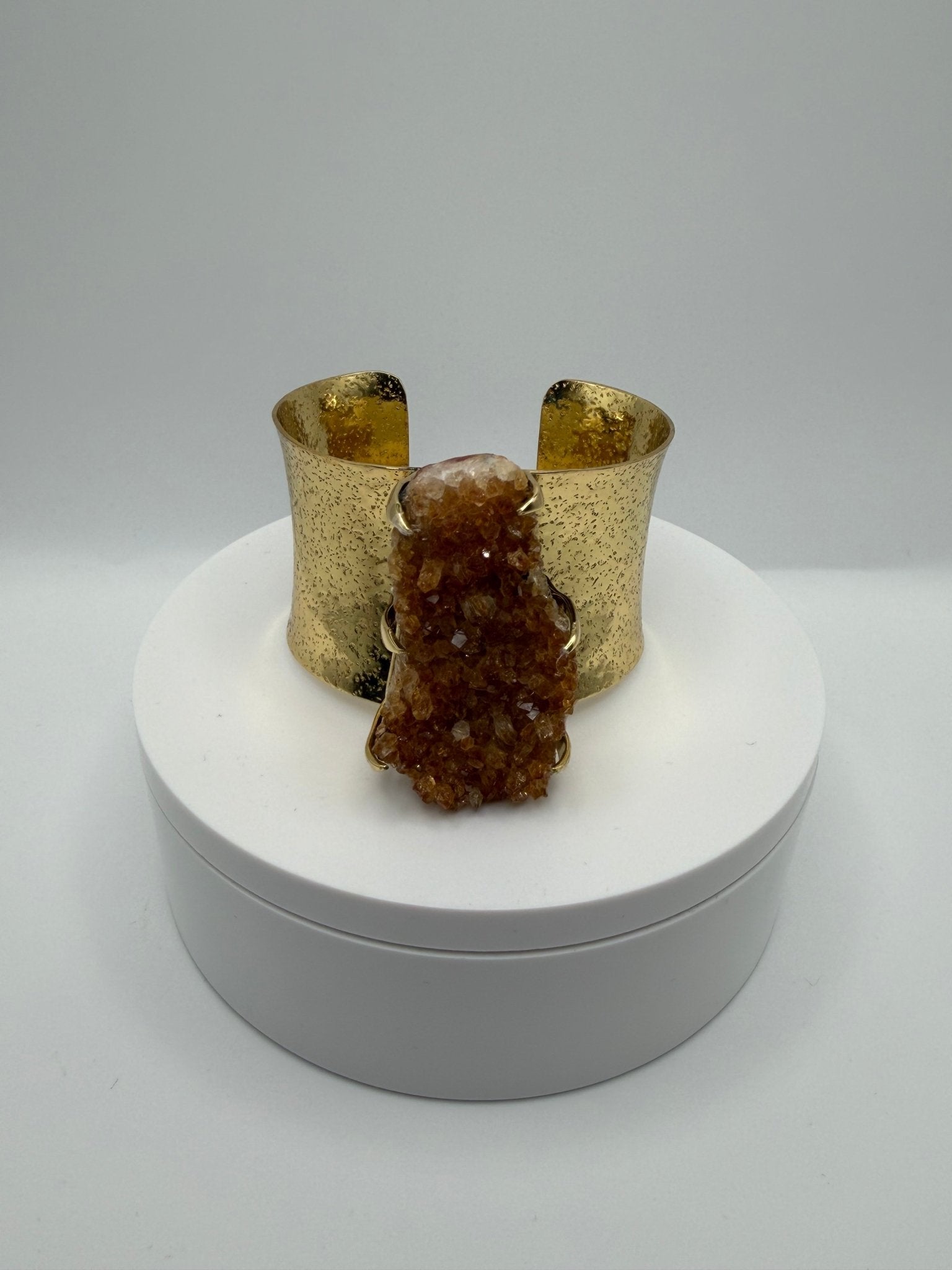 Citrine cuff - AVA Jewelry