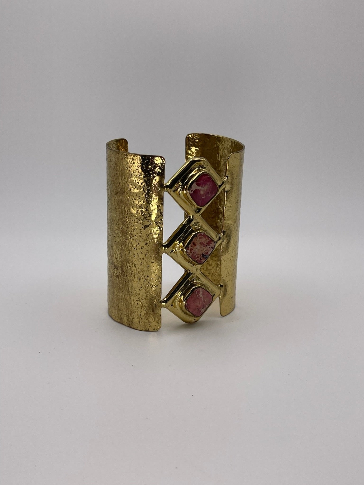 Crimson Mosaic Cuff - AVA Jewelry